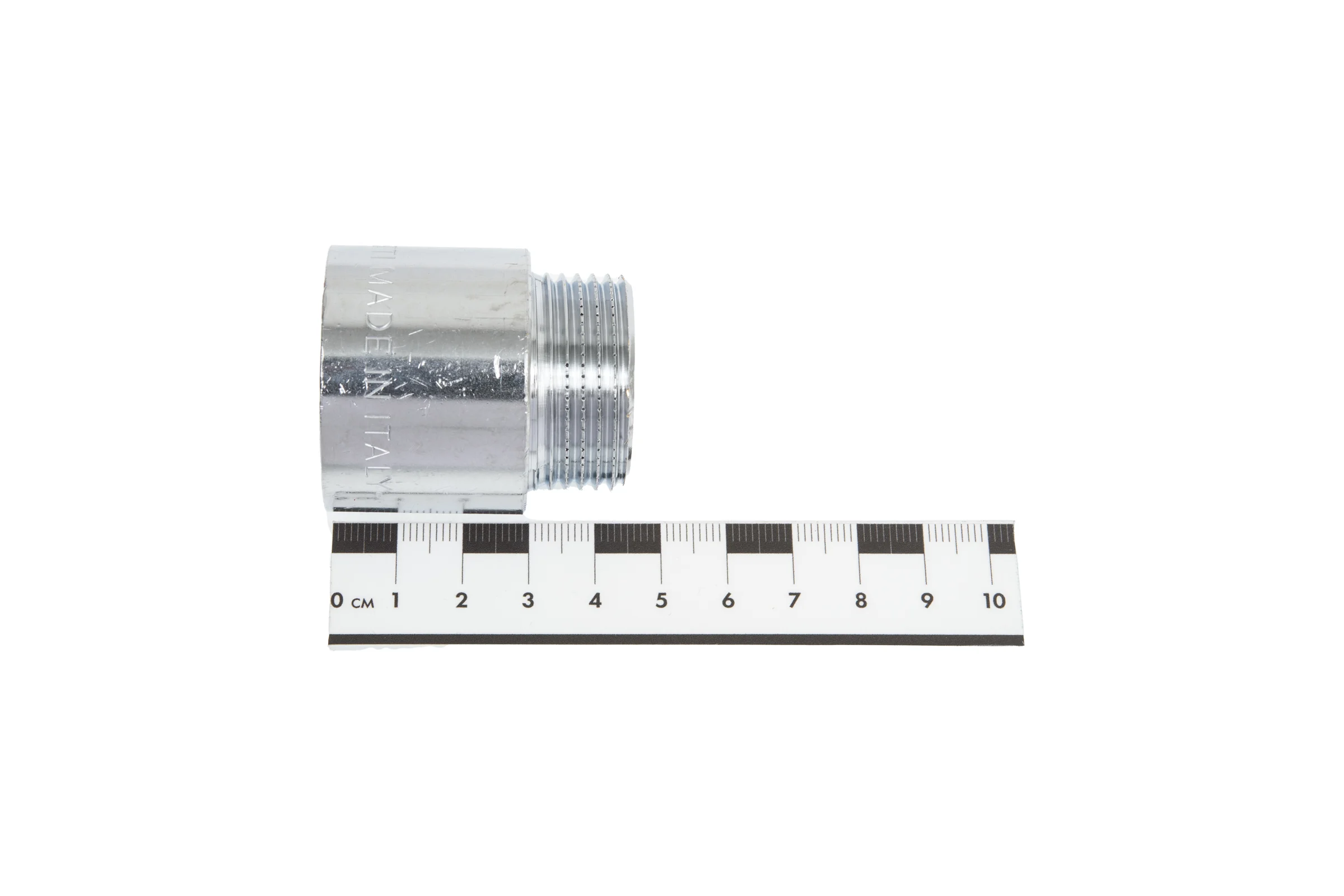 Удлинитель Bugatti Вр/Нр, круглый, 1"x30, хром, арт.139C 01390057