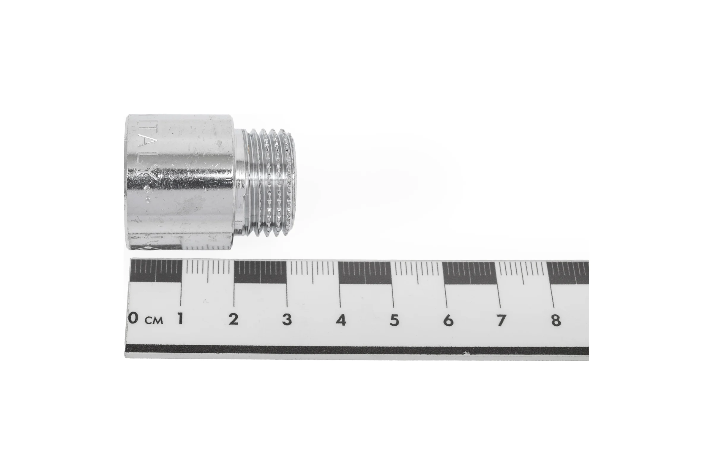 Удлинитель Bugatti Вр/Нр, круглый, 1/2"x20, хром, арт.139C 01390018