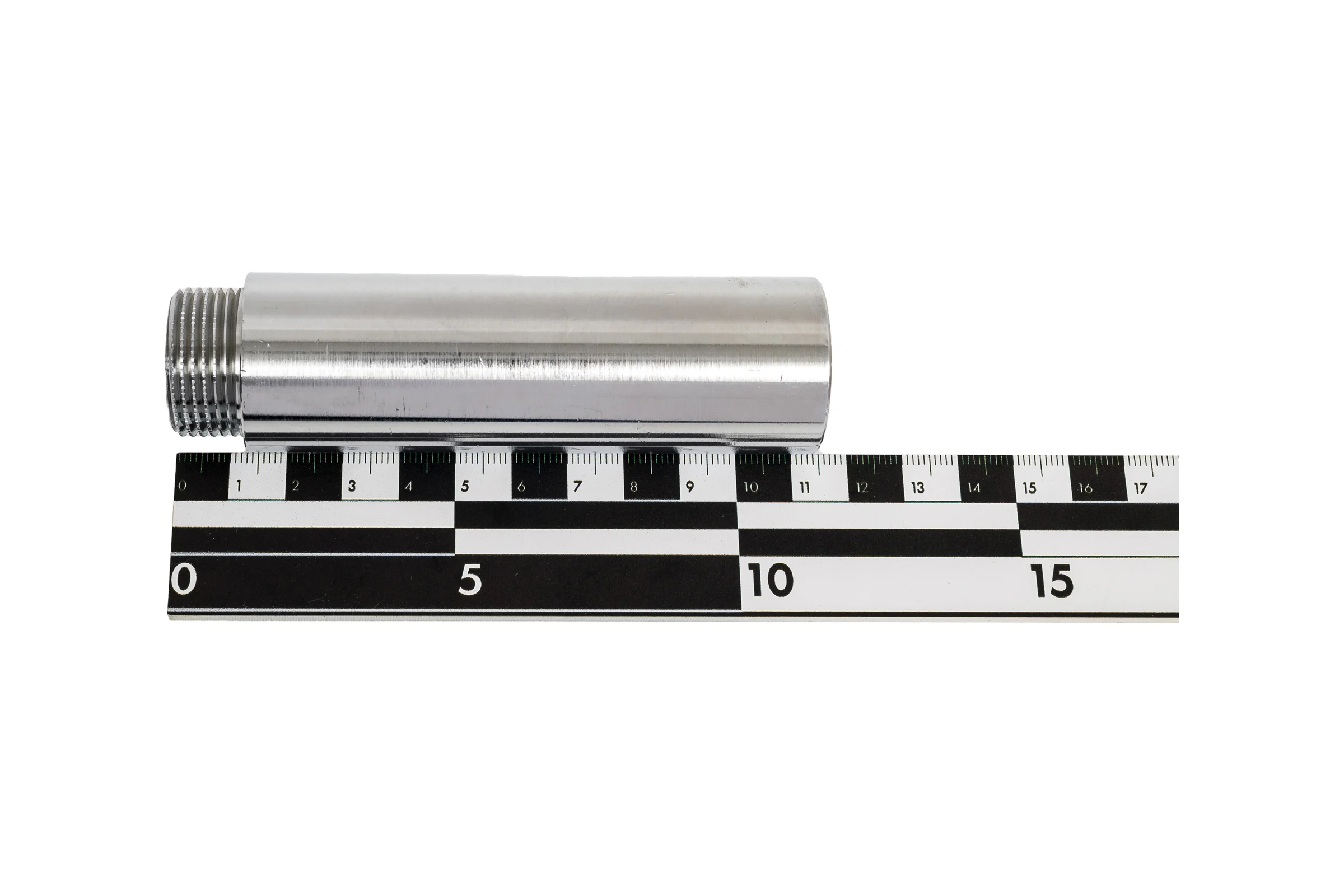 Удлинитель Bugatti Вр/Нр, круглый, 3/4"x100, хром, арт.139C 01390046