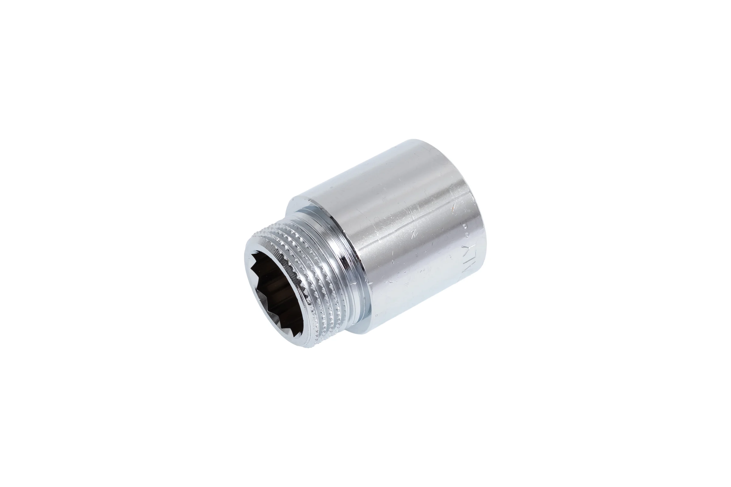 Удлинитель Bugatti Вр/Нр, круглый, 3/4"x30, хром, арт.139C 01390034