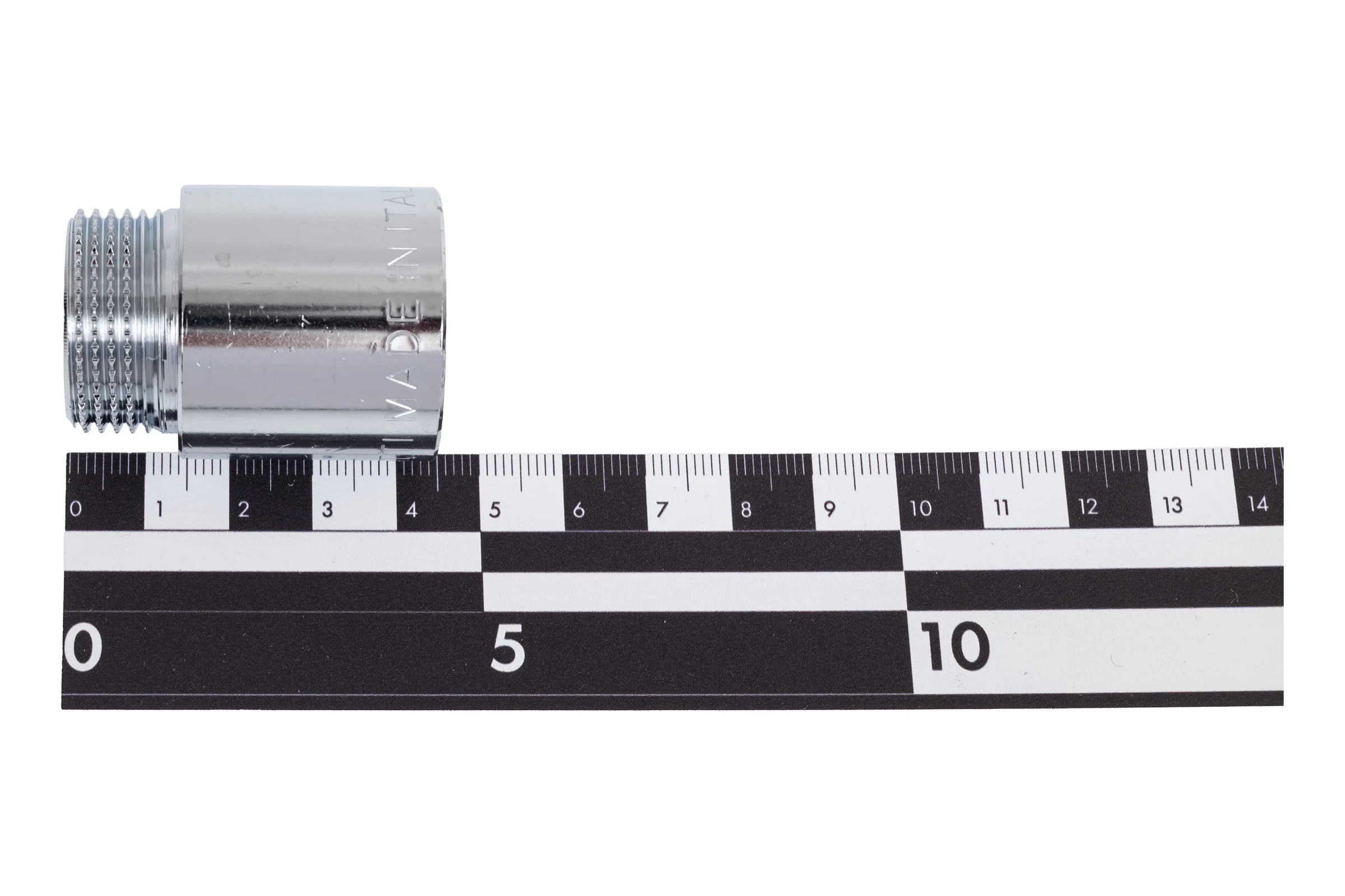 Удлинитель Bugatti Вр/Нр, круглый, 3/4"x30, хром, арт.139C 01390034