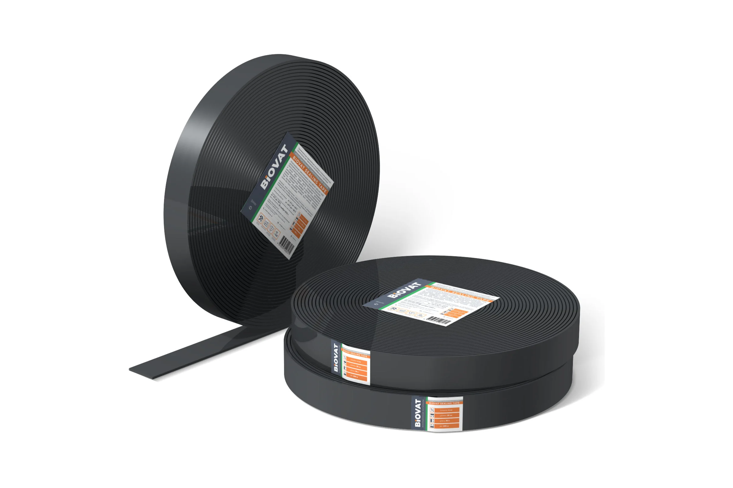 Лента уплотнительная самоклеящаяся BIOVAT ® SEALING TAPE 50*3 мм, длина 30 м BV052