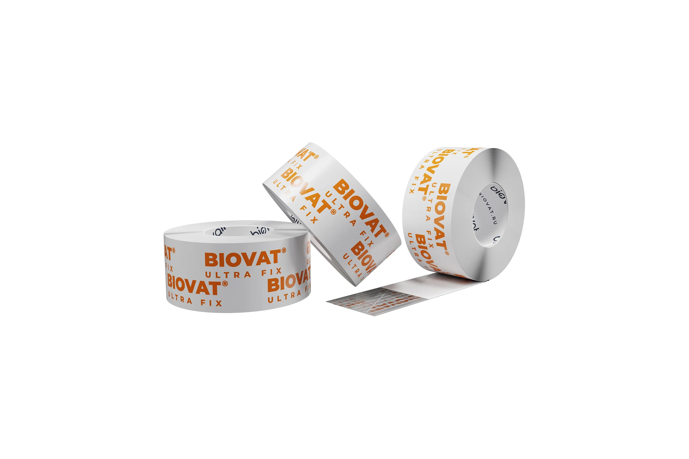 Универсальная клейкая лента, армированная BIOVAT ® ULTRA FIX 60 мм х 25 м BV011