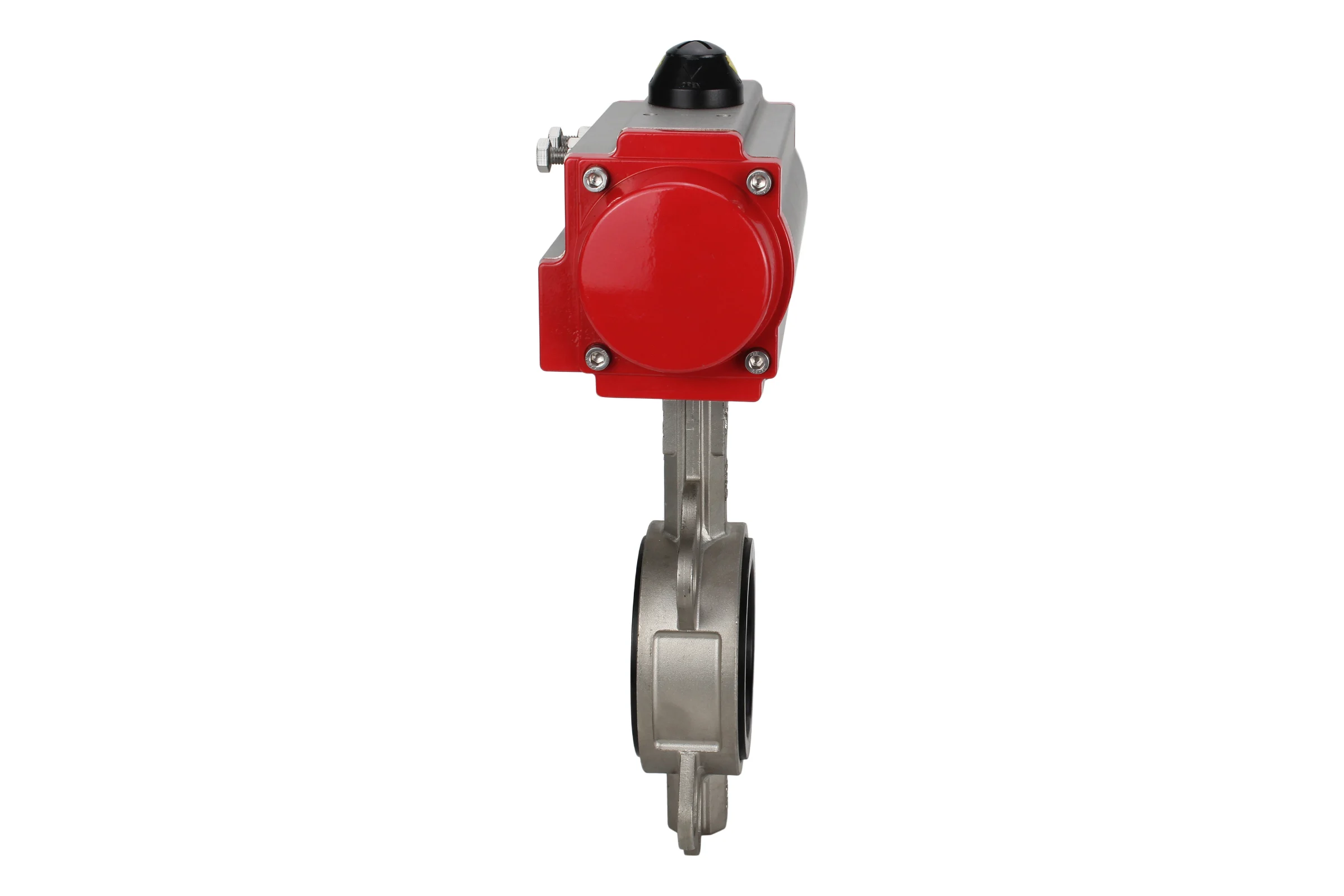 Дисковый затвор DN.ru 304-304-VITON-2W-Fb-H Ду150 Ру16 пневмопривод SA-160 D050-46659