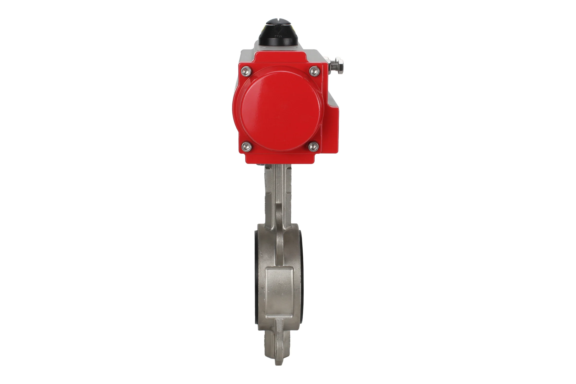 Дисковый затвор DN.ru 304-304-VITON-2W-Fb-H Ду150 Ру16 пневмопривод SA-160 D050-46659