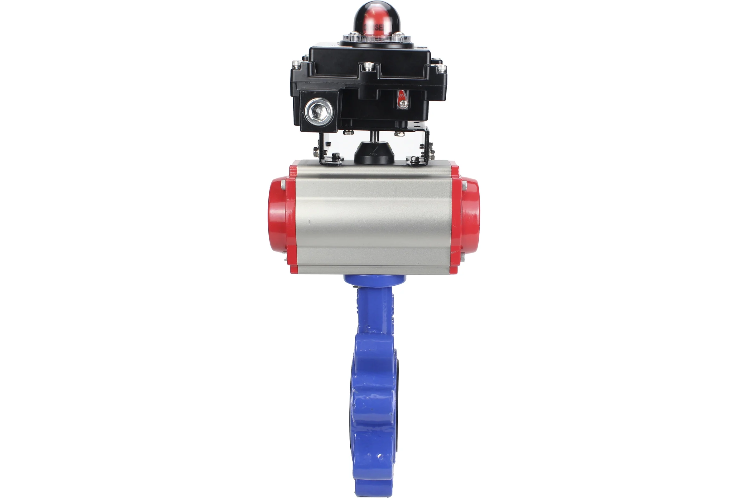 Затвор DN.ru QT450-QT450-EPDM-2W-Fb-H Ду125 Ру16 LUG пн.привод, пн.распределитель, БКВ D050-52305