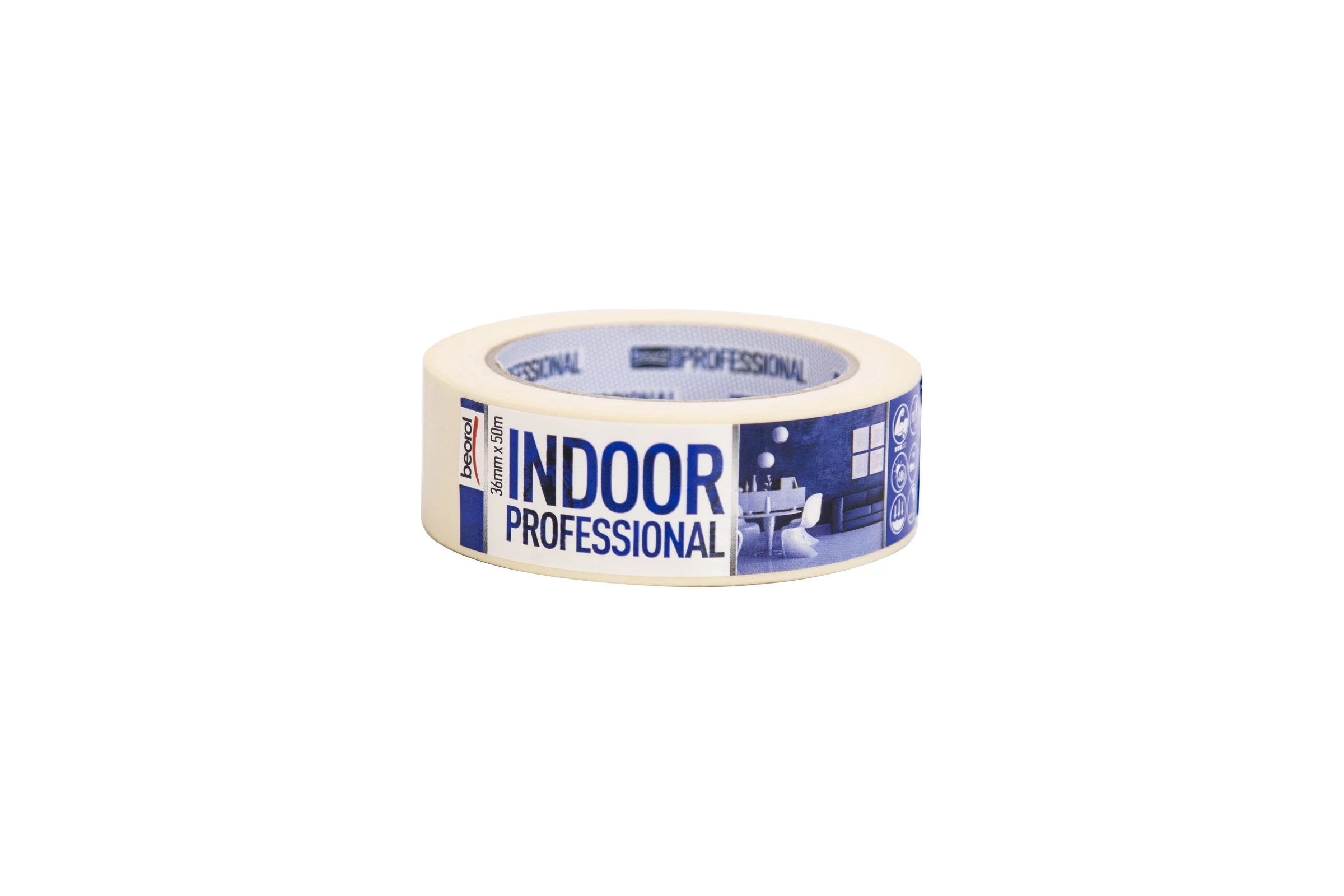 Малярная лента BEOROL Professional 36 мм х 50 м 206356