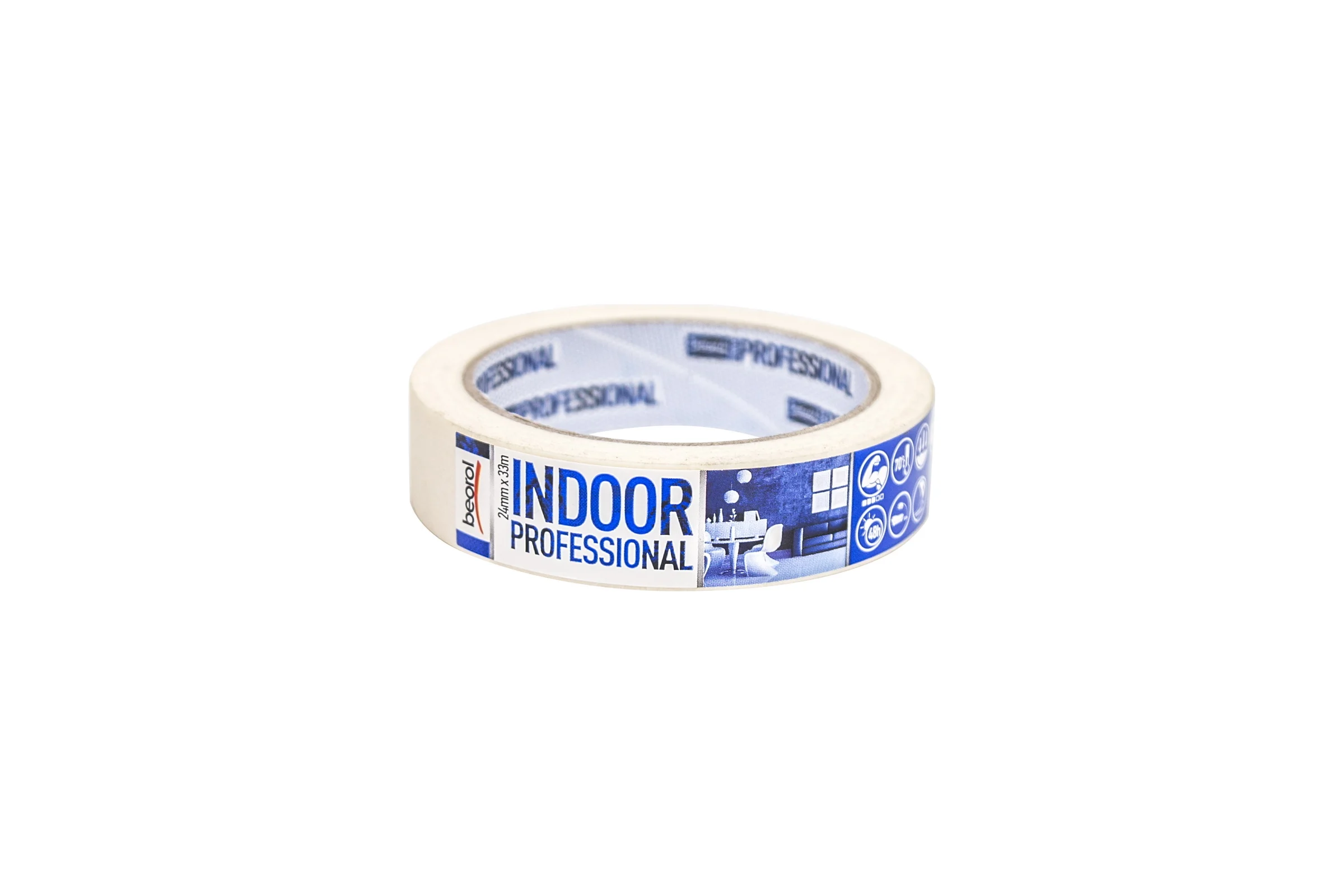 Малярная лента BEOROL Professional 24 мм х 33 м 206352