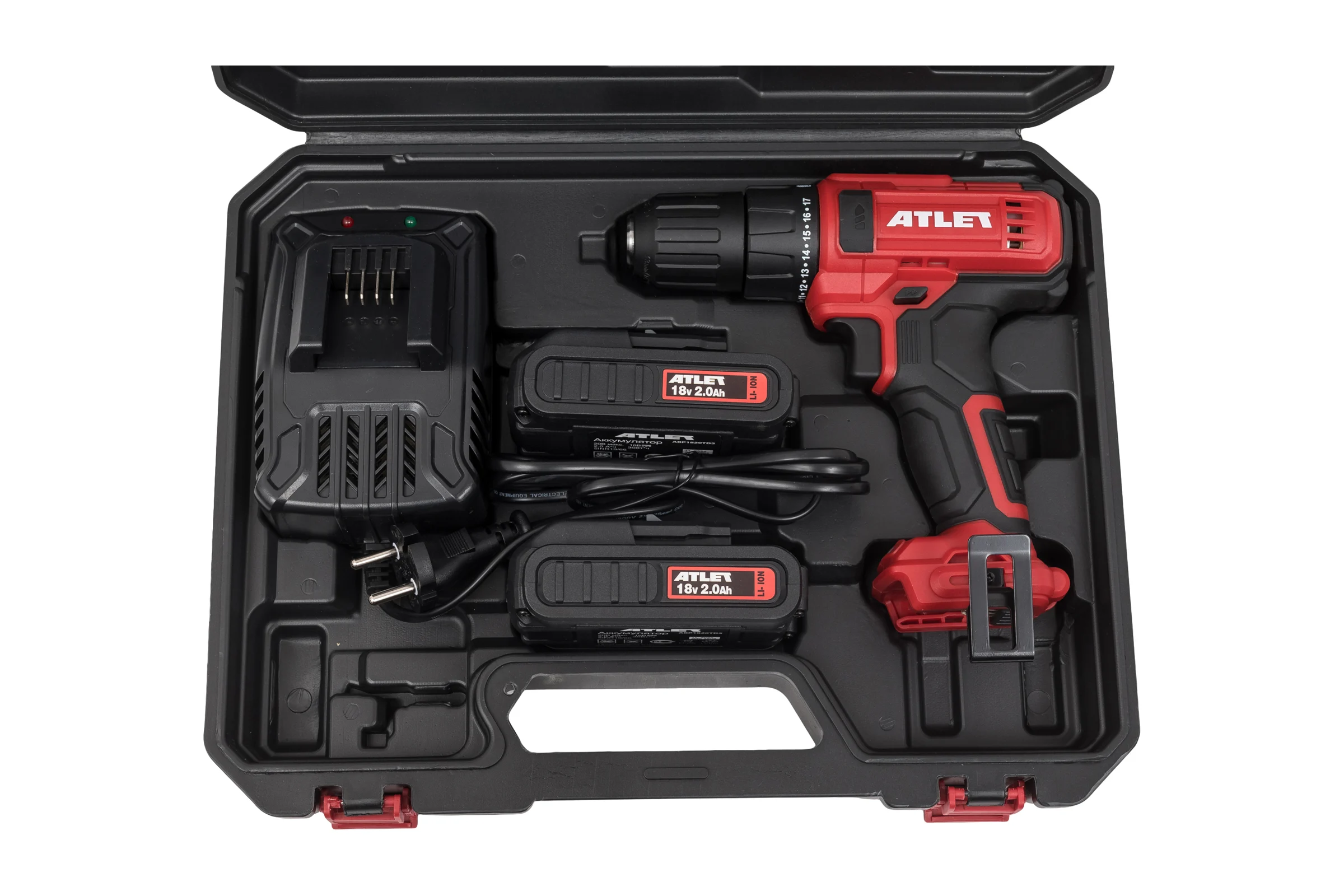 Аккумуляторная дрель-шуруповерт ATLET CDT218D8