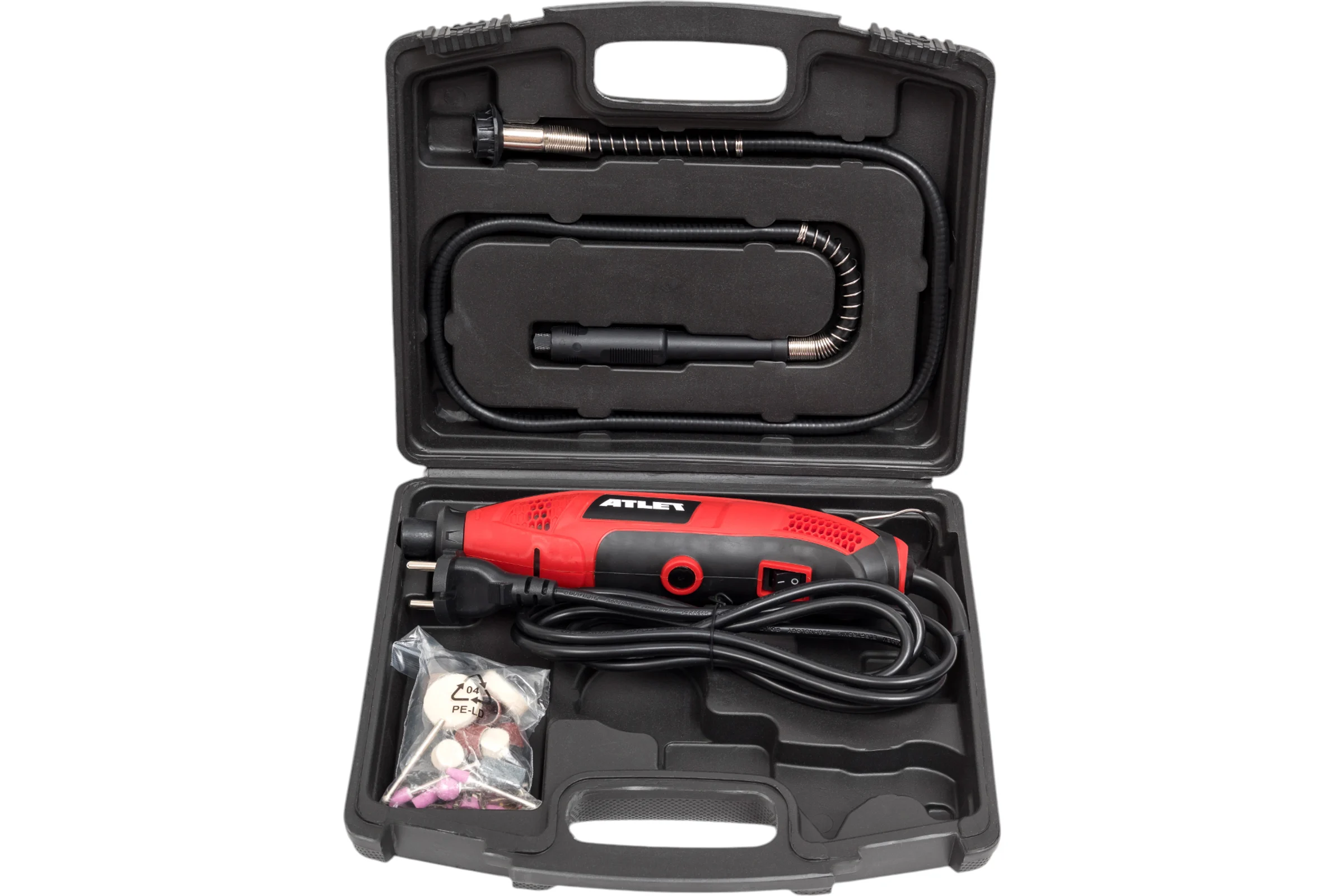 Гравер ATLET PDM170N 86 предметов + кейс