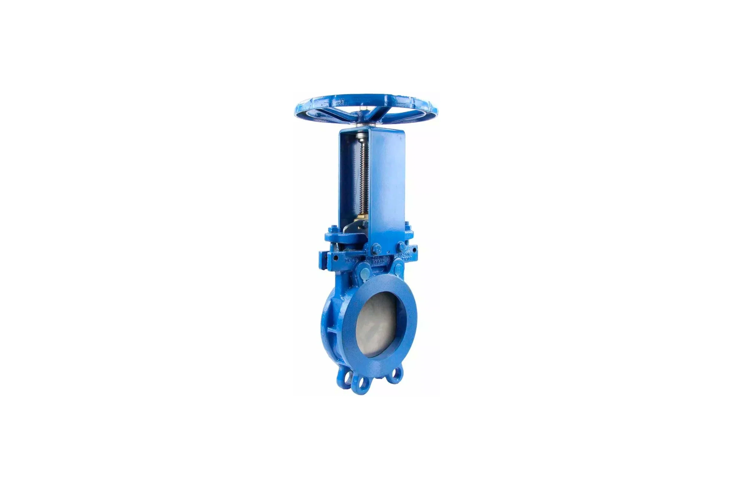Задвижка шиберная двусторонняя DN.ru GGG40-304-NBR-2W-Fb-S Ду50, Ру16, штурвал, WENZ D040-08556