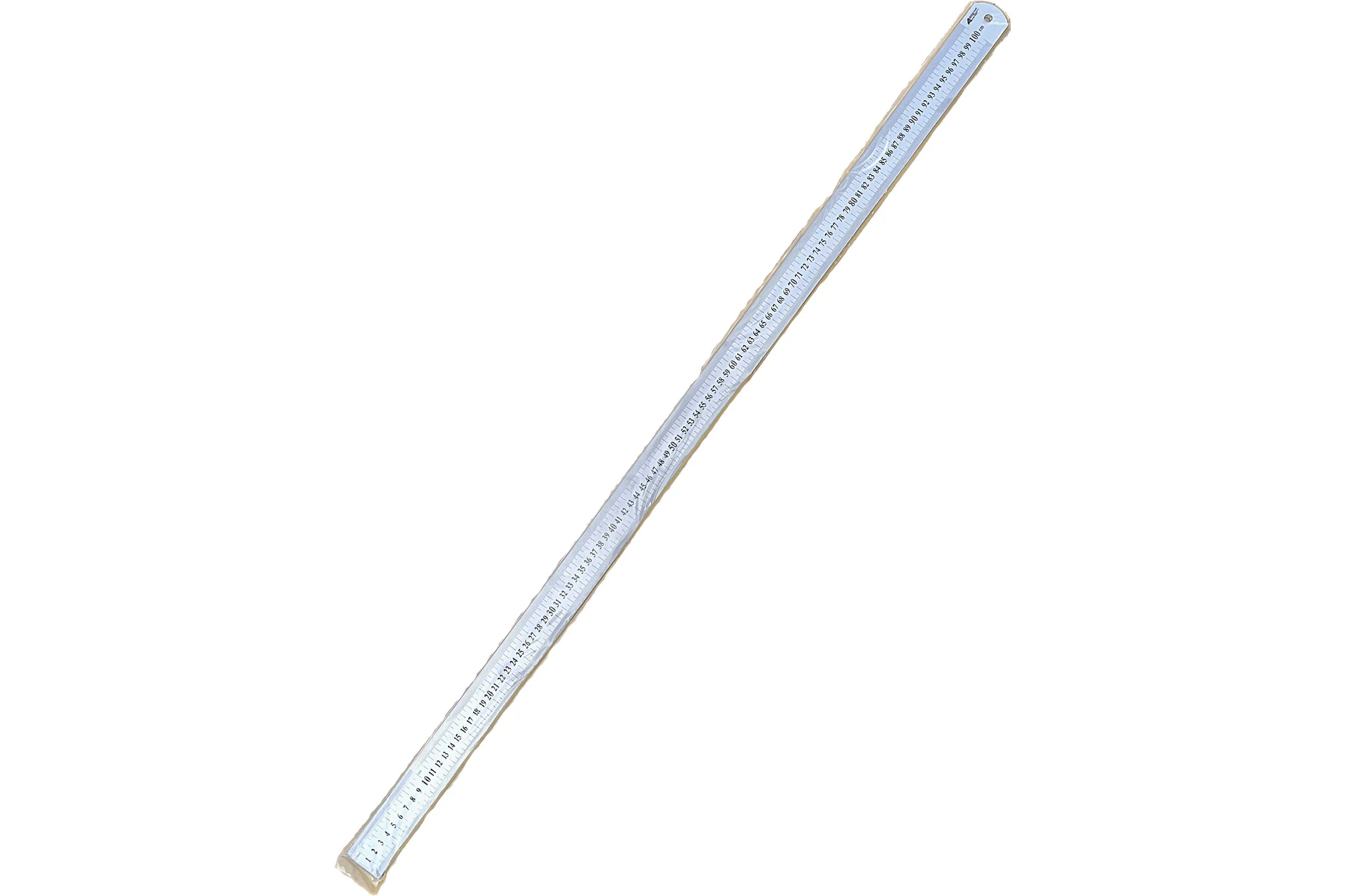 Линейка металлическая АЛЬФА-НДТ 1000мм УП-00004343