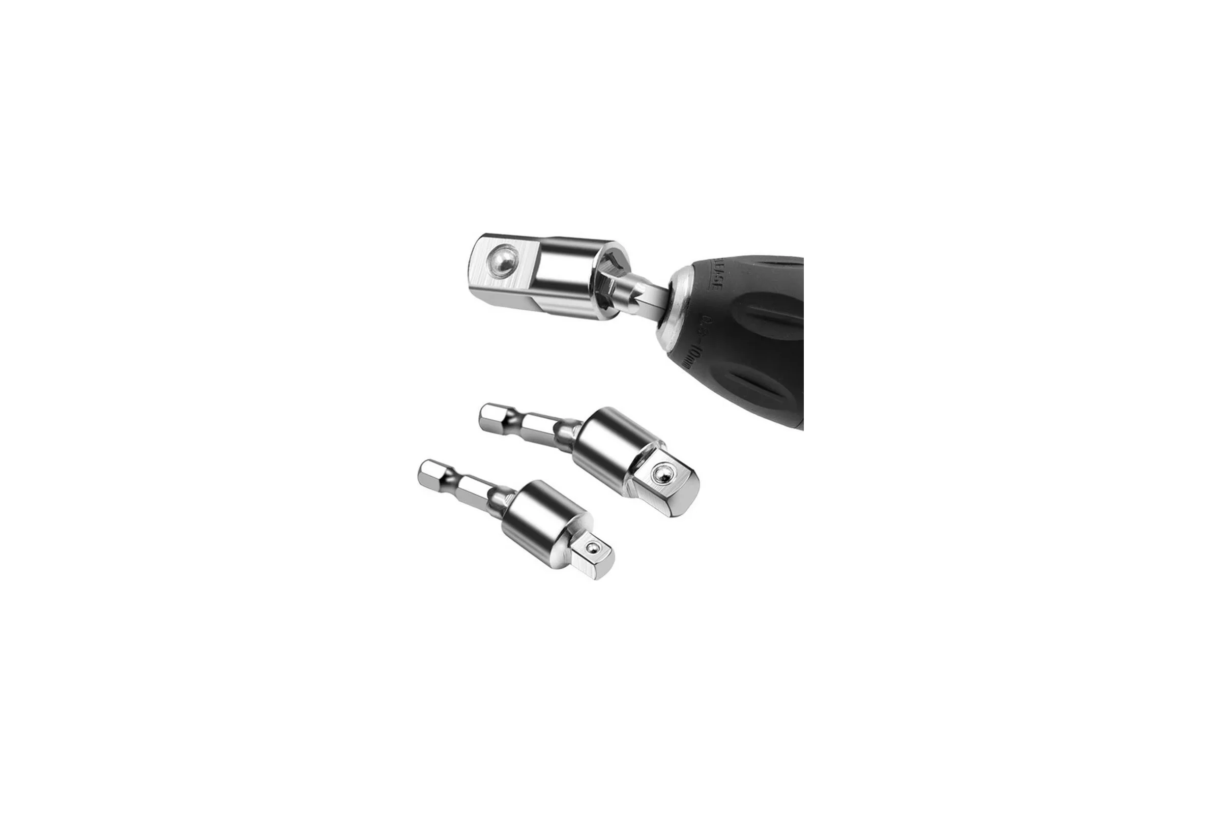 Набор адаптеров для торцевых головок Vitatools 1/4", 3/8", 1/2", 3 шт nabor-uglovyx-tortsevyh-golovok