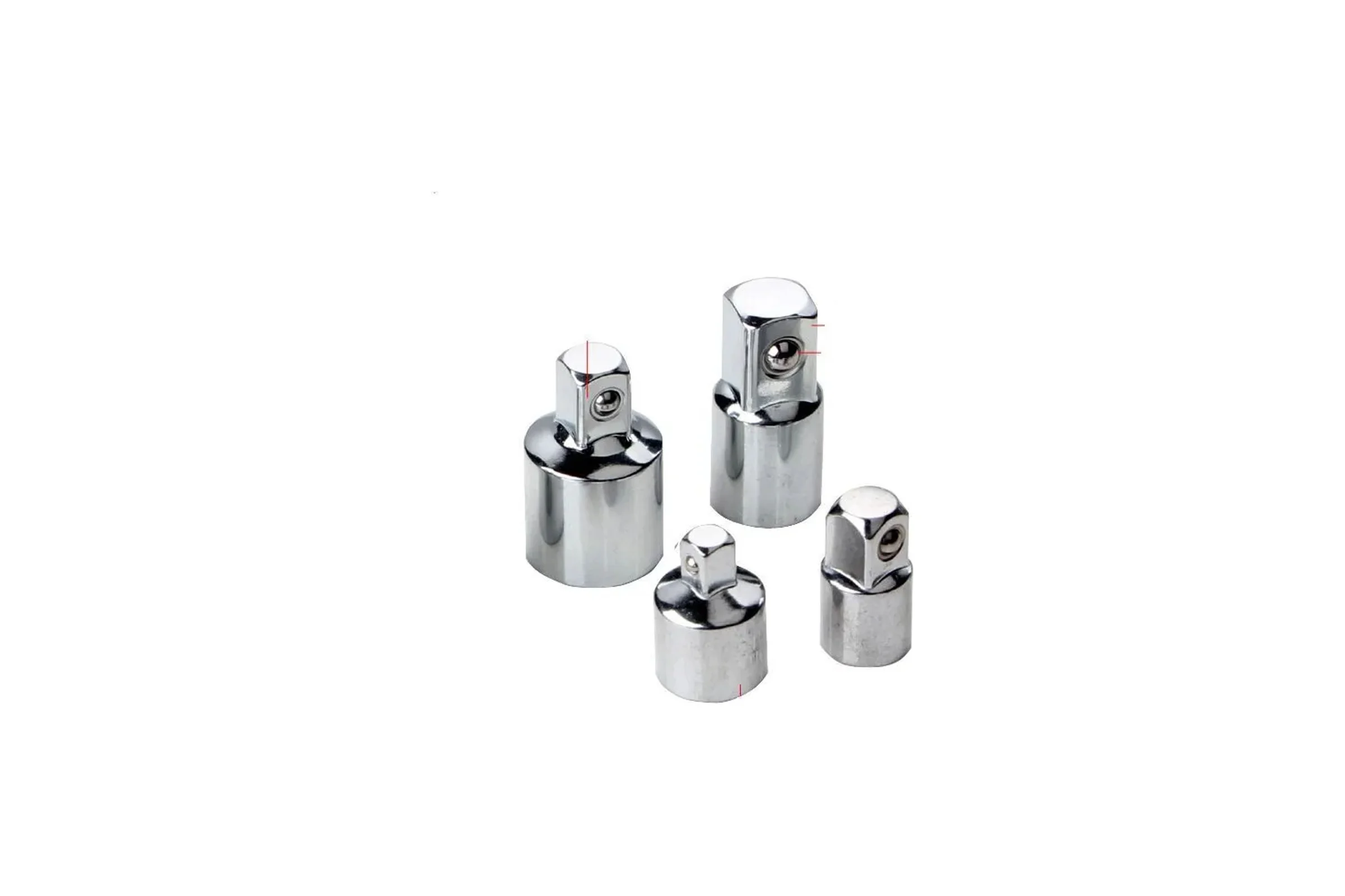 Набор адаптеров для торцевых головок Vitatools 1/4", 3/8", 1/2", 4 шт nabor-tortsevyh-golovok-4-sht