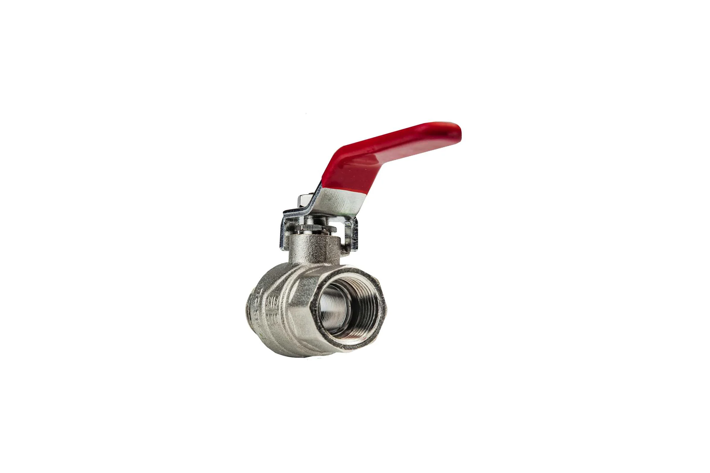 Кран шаровой KROMWELL ручка-рычаг, 1/2", внутренняя - внутренняя резьба KW.283.04