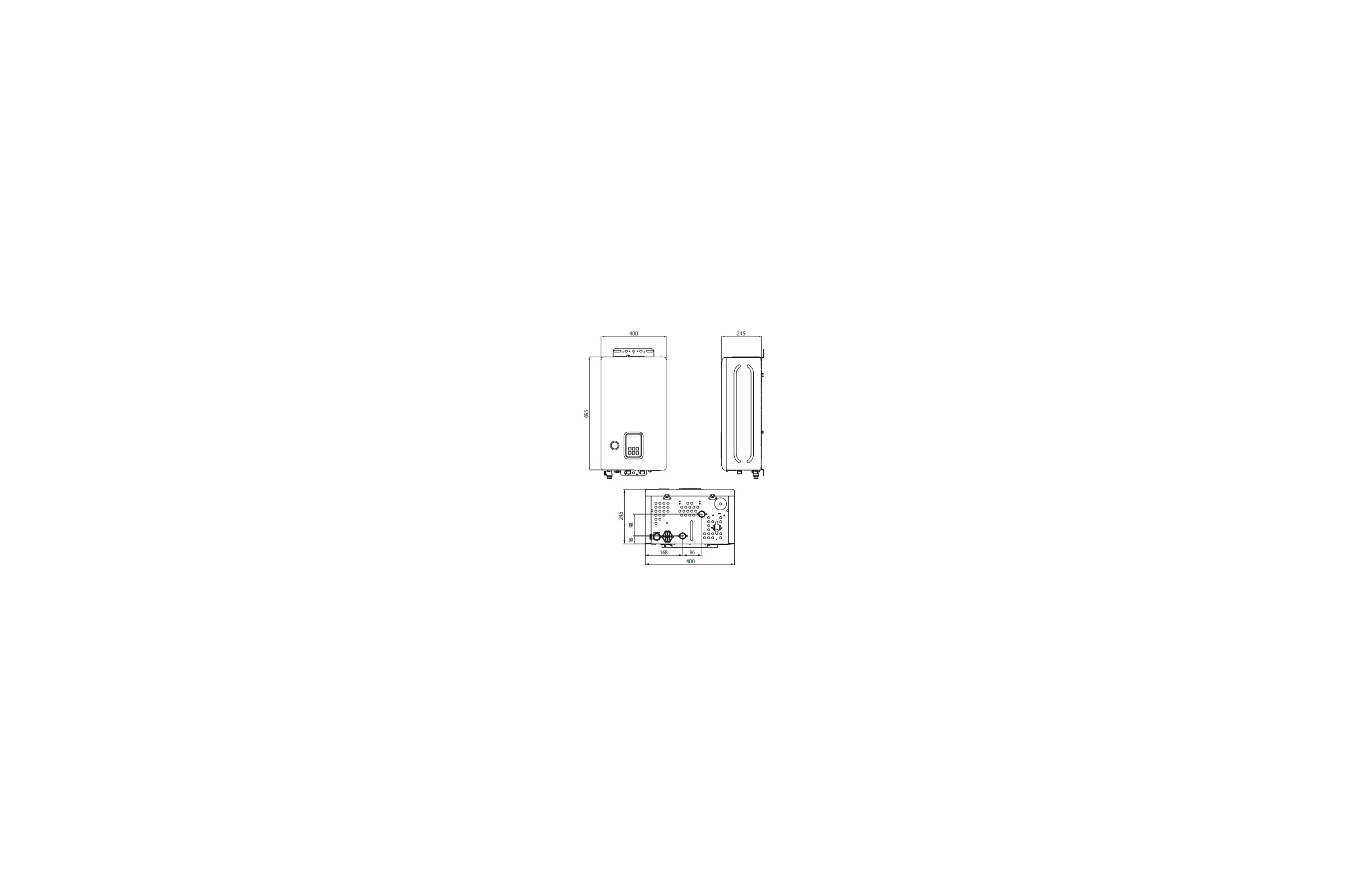 Котел газовый NAVIEN EQB-06HW PEQB0006LH005