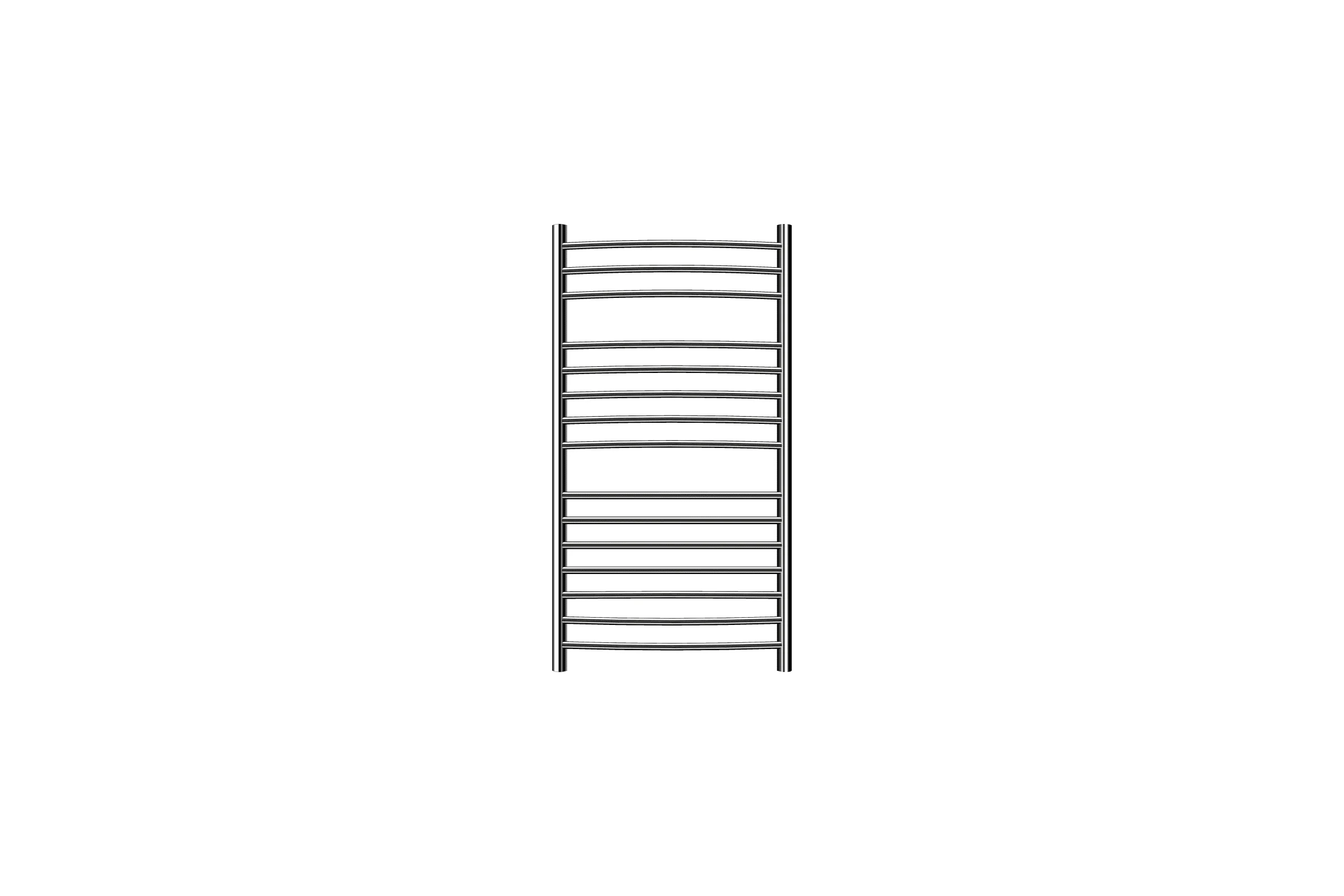 Полотенцесушитель водяной Primoclima Stella Water Inox 100х50 3_5_7 PCStellaWInox100503.5.7