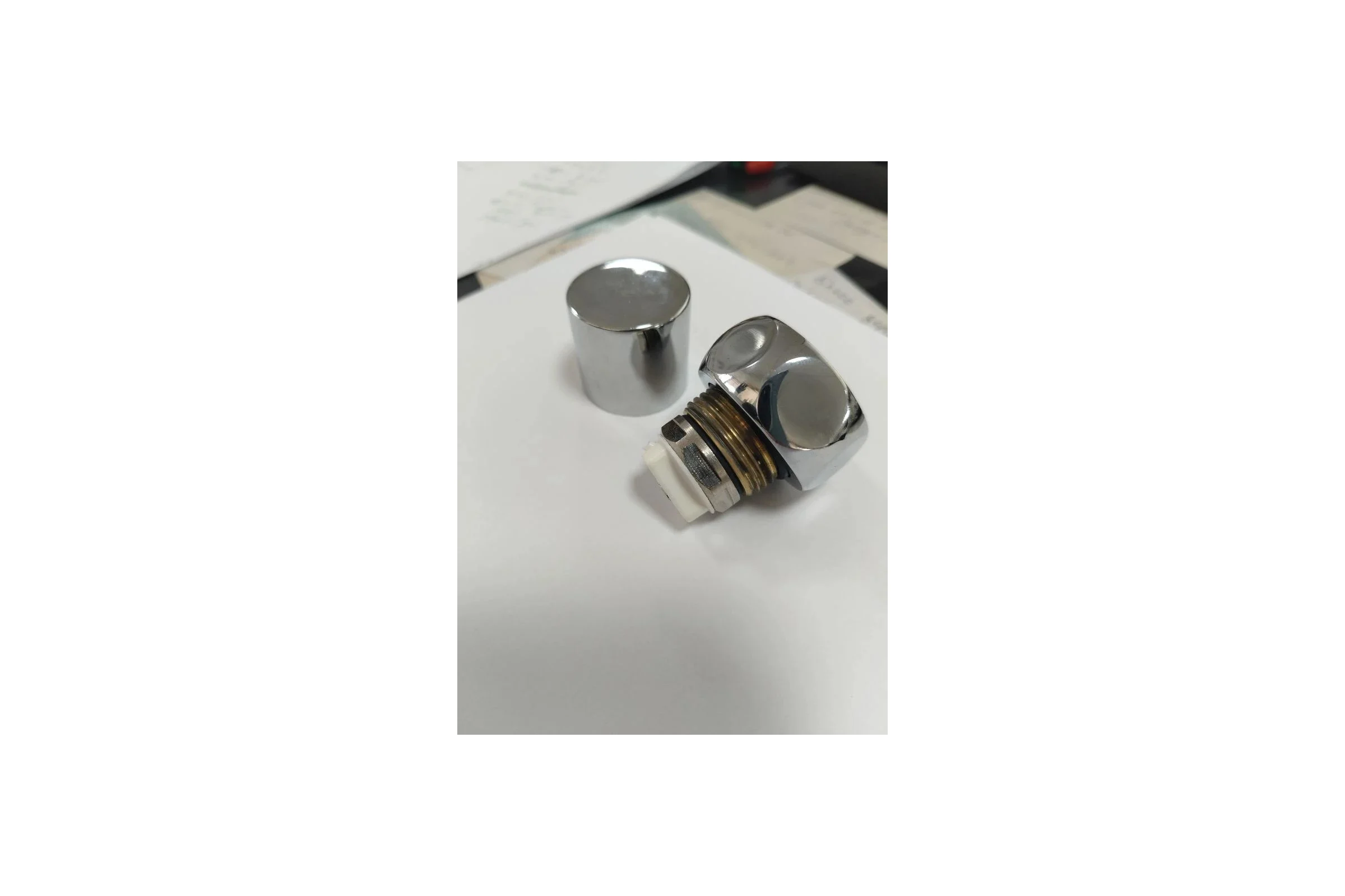 Колпачок с 1" Гайкой и воздух. SG хром SG723SCH1005