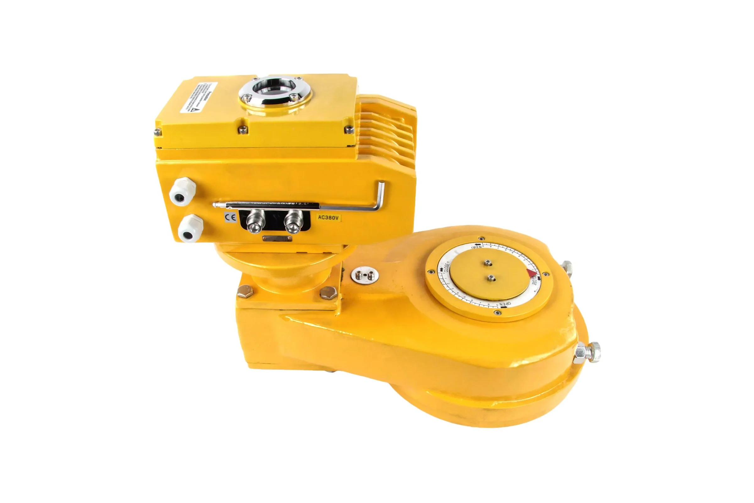 Электропривод четвертьоборотный DN.ru QT-300 380В D300-00702