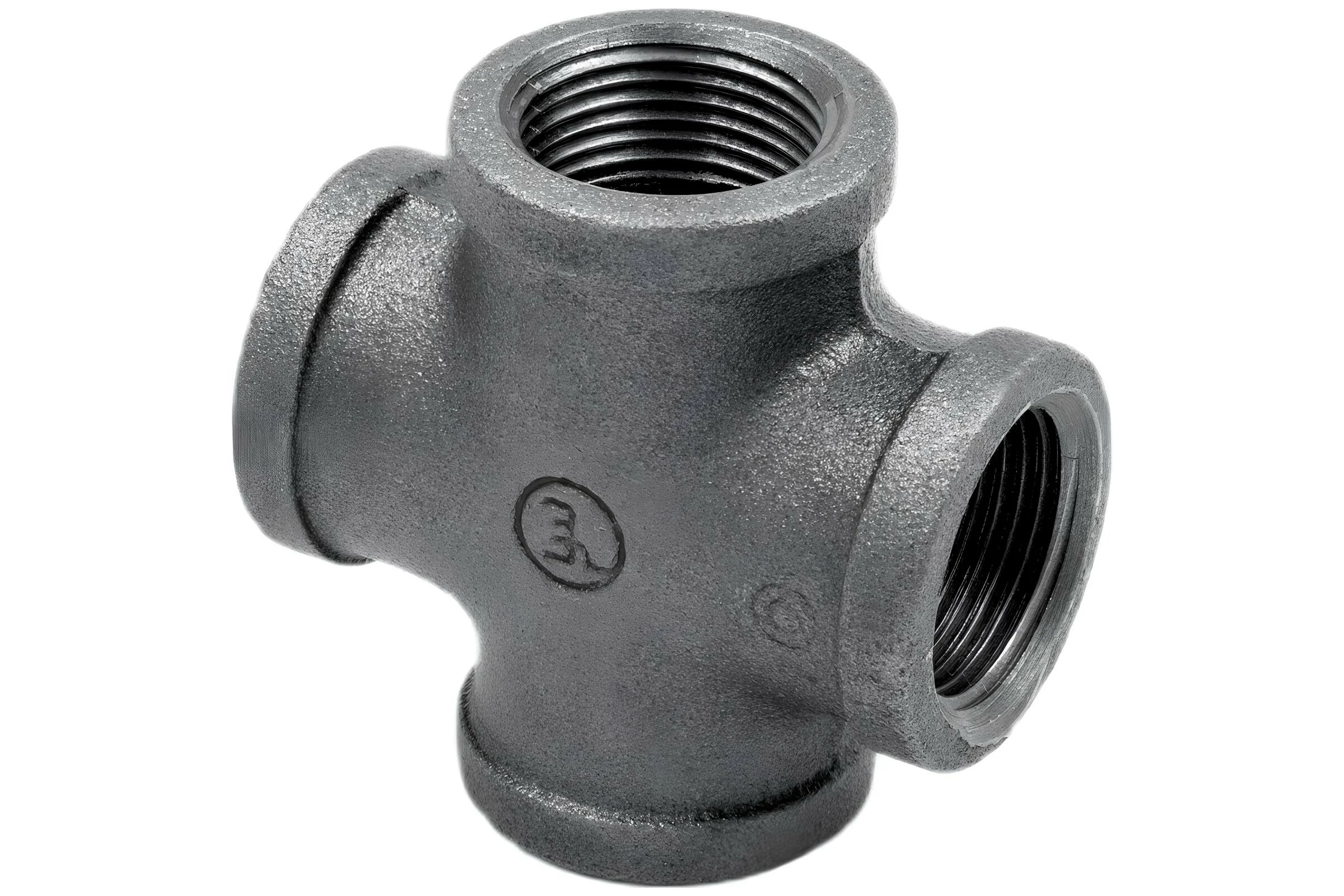 Крестовина AV Engineering 1/2", чугун черный AVEC441000012