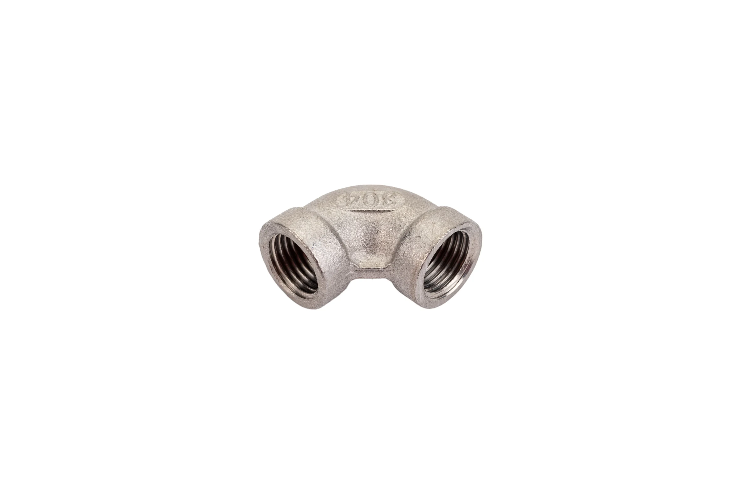 Отвод 90 TITAN LOCK нержавеющий (уголок) ВР/ВР, 3/8 AISI304, 5 шт. TL037ELFF_5