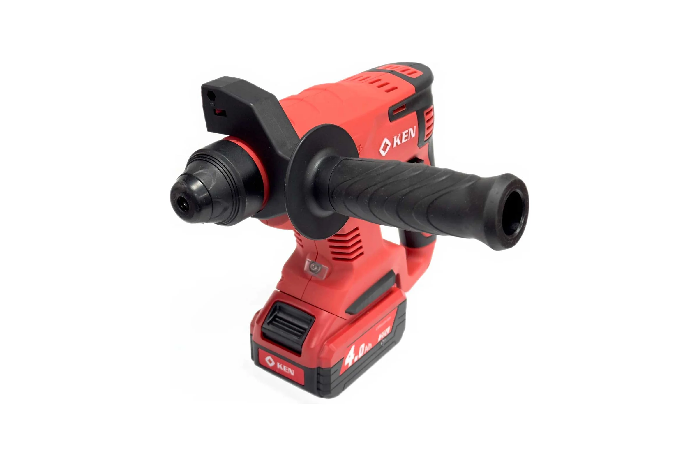 Перфоратор KEN BL2120-40C (20V 4.0AhВ) с регулировкой оборотов, 3-22 мм, 0-1400об/мин 115.413.9405
