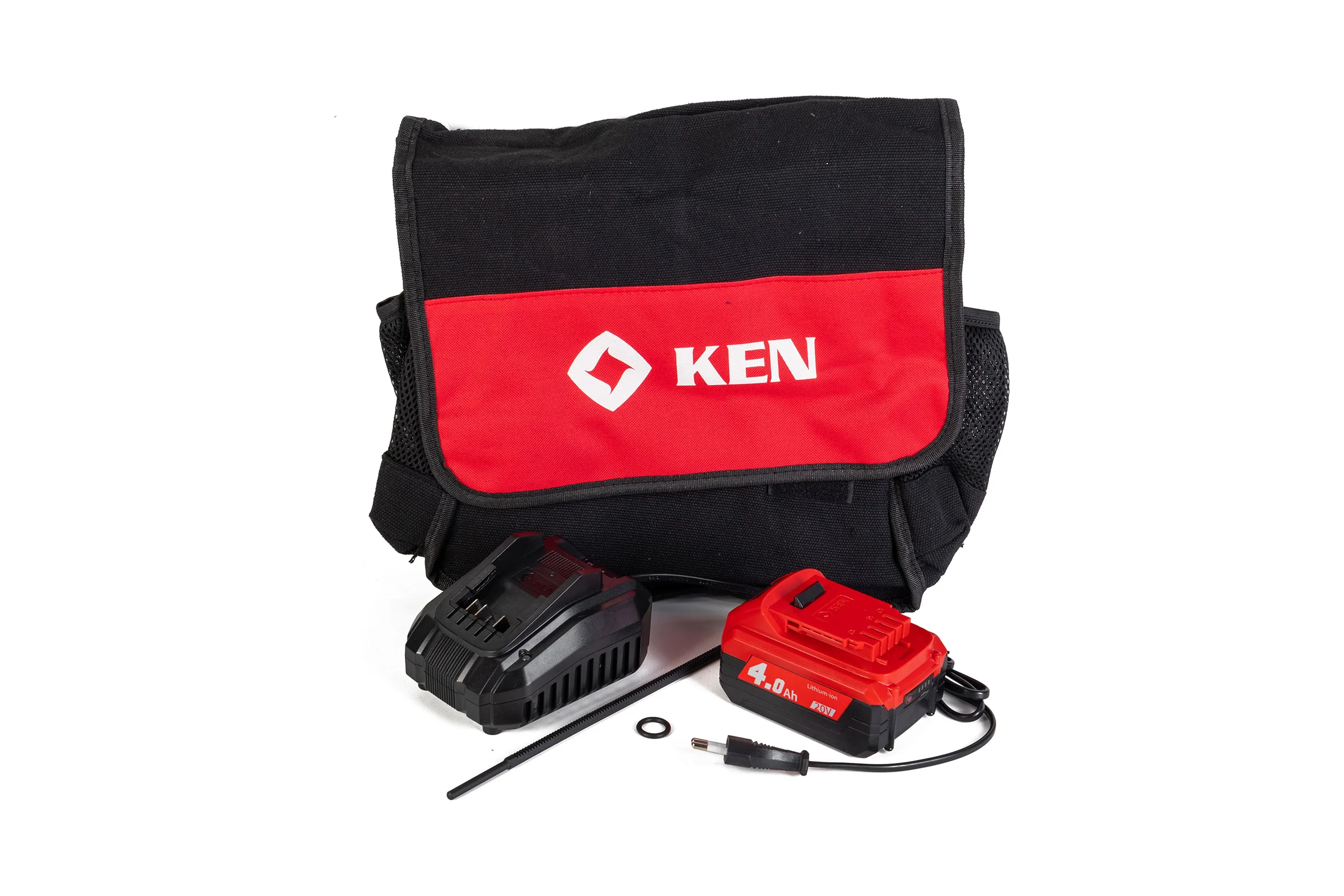 Перфоратор KEN BL2120-40C (20V 4.0AhВ) с регулировкой оборотов, 3-22 мм, 0-1400об/мин 115.413.9405