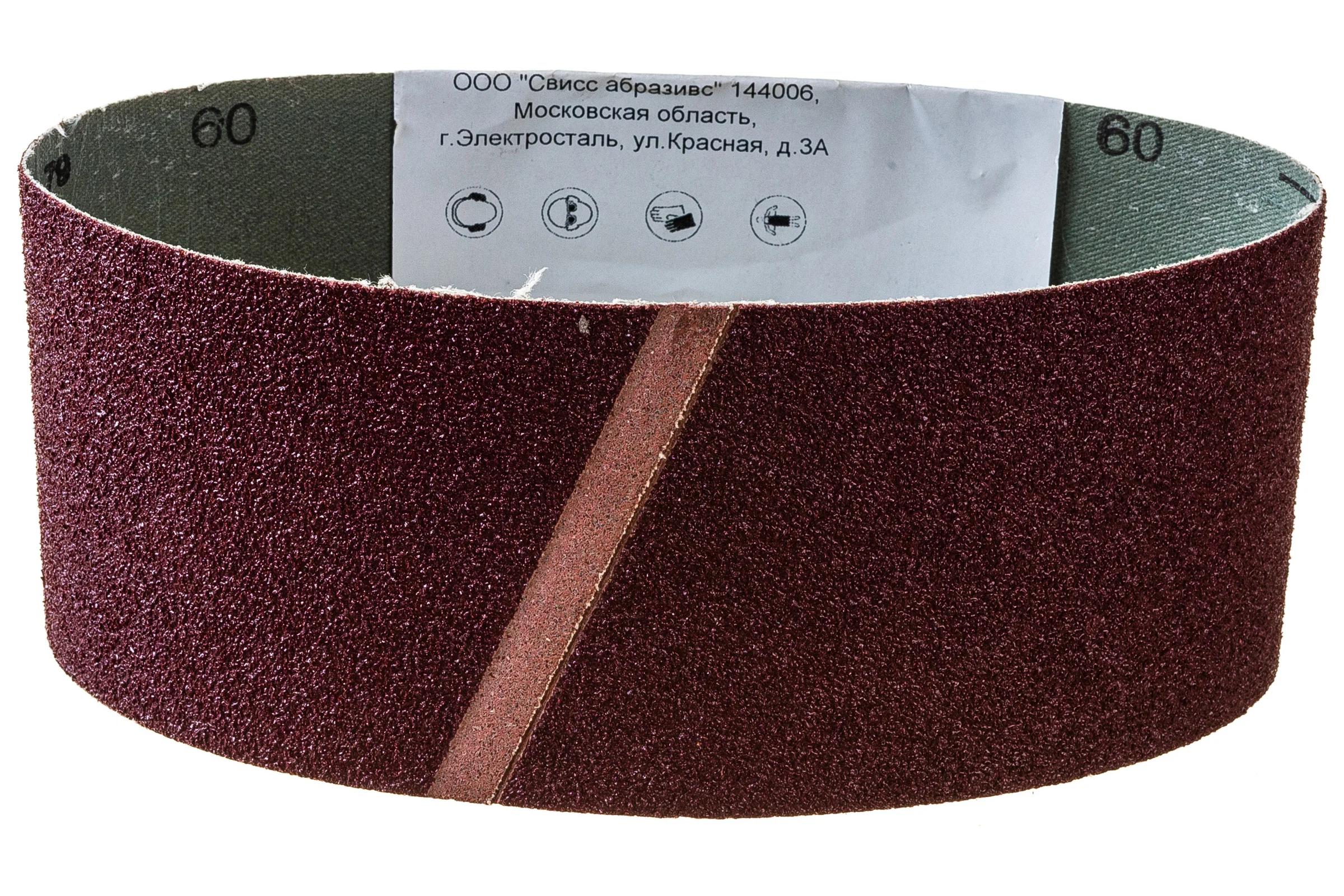 Лента шлифовальная абразивная бесконечная (75x457 мм; Р60) ABRAFORM AFL-457-060