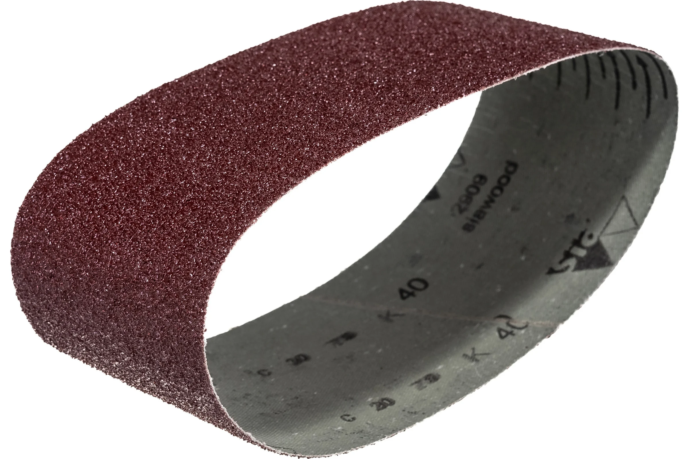 Лента шлифовальная абразивная бесконечная (75x457 мм; Р40) ABRAFORM AFL-457-040