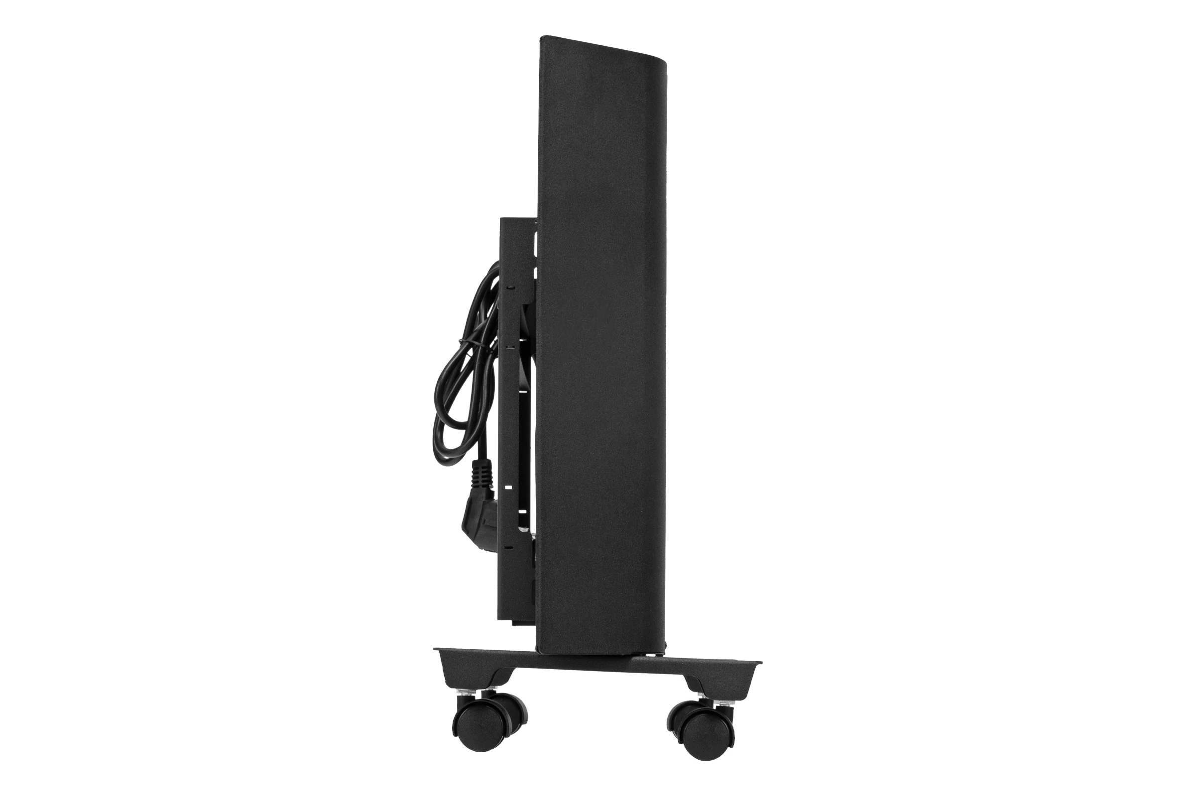 Конвектор электрический Denzel XCE-1000B, 230 В, 1000 Вт, черный, сушилка, колеса, Х-элемент 98127