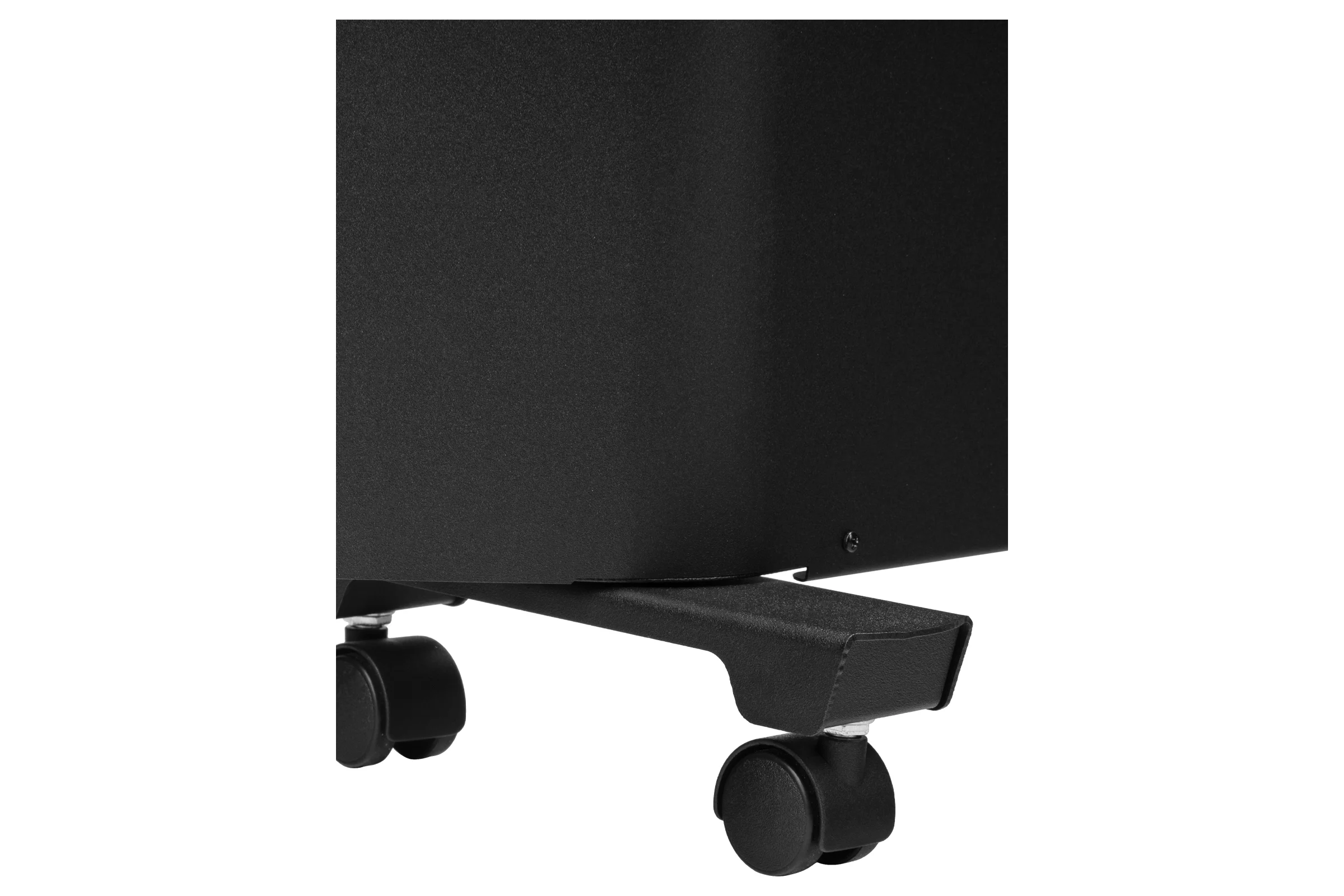 Конвектор электрический Denzel XCE-1000B, 230 В, 1000 Вт, черный, сушилка, колеса, Х-элемент 98127