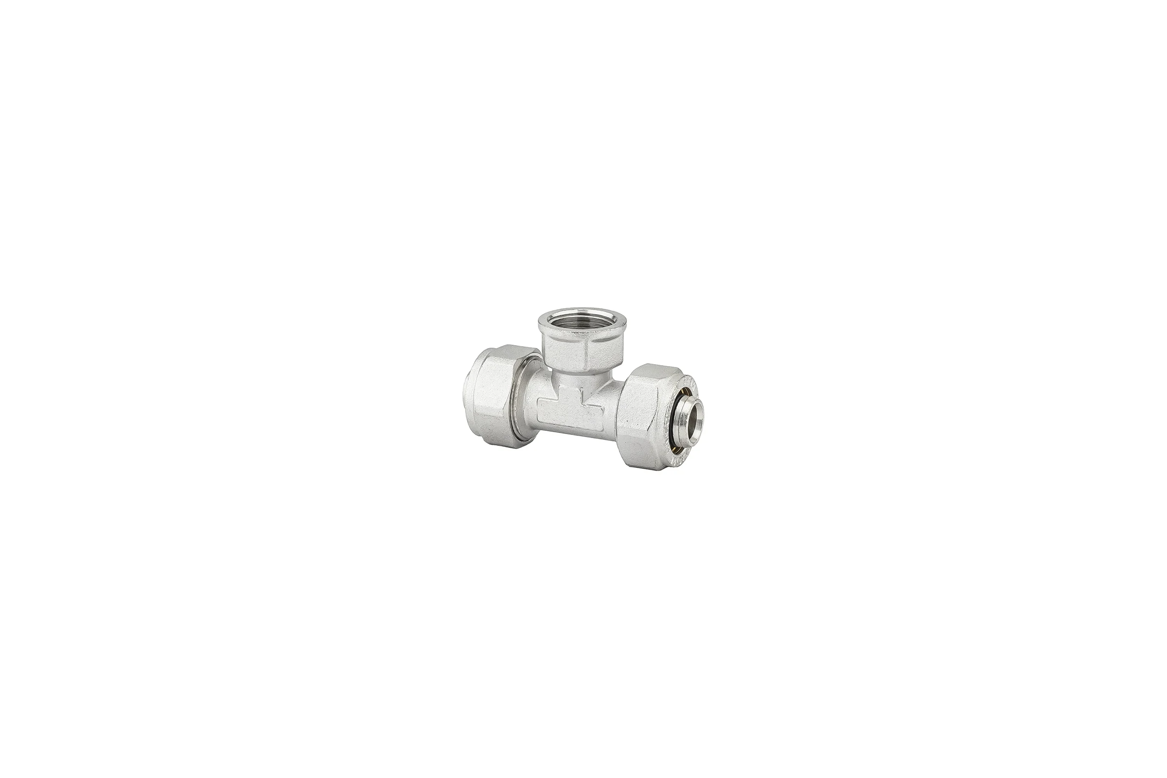 Тройник обжимной PROFACTOR ц/в/ц, 20 х 1/2 х 20 PF PF 452