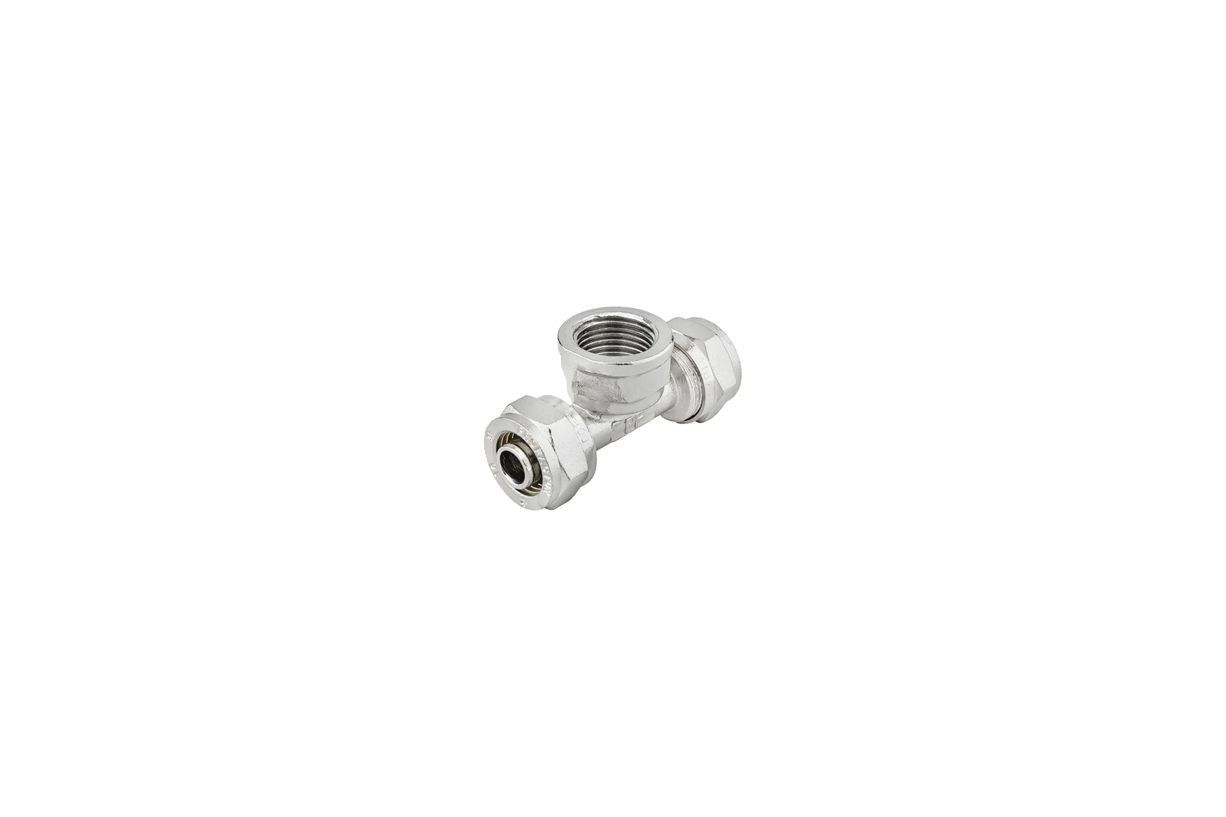 Тройник обжимной PROFACTOR ц/в/ц, 16 х 1/2 х 16 PF PF 450