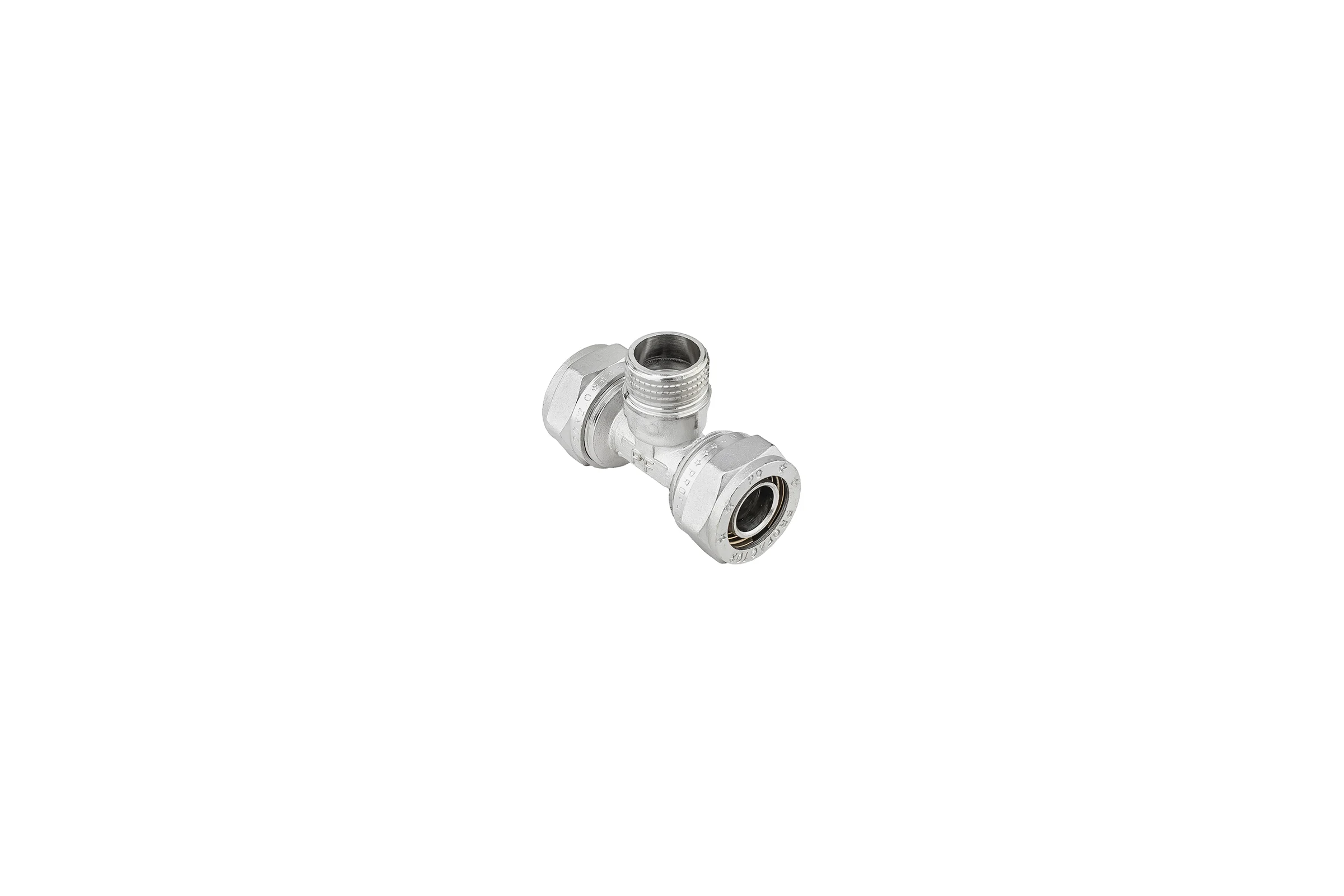 Тройник обжимной PROFACTOR ц/н/ц, 20 х 1/2 х 20 PF PF 460