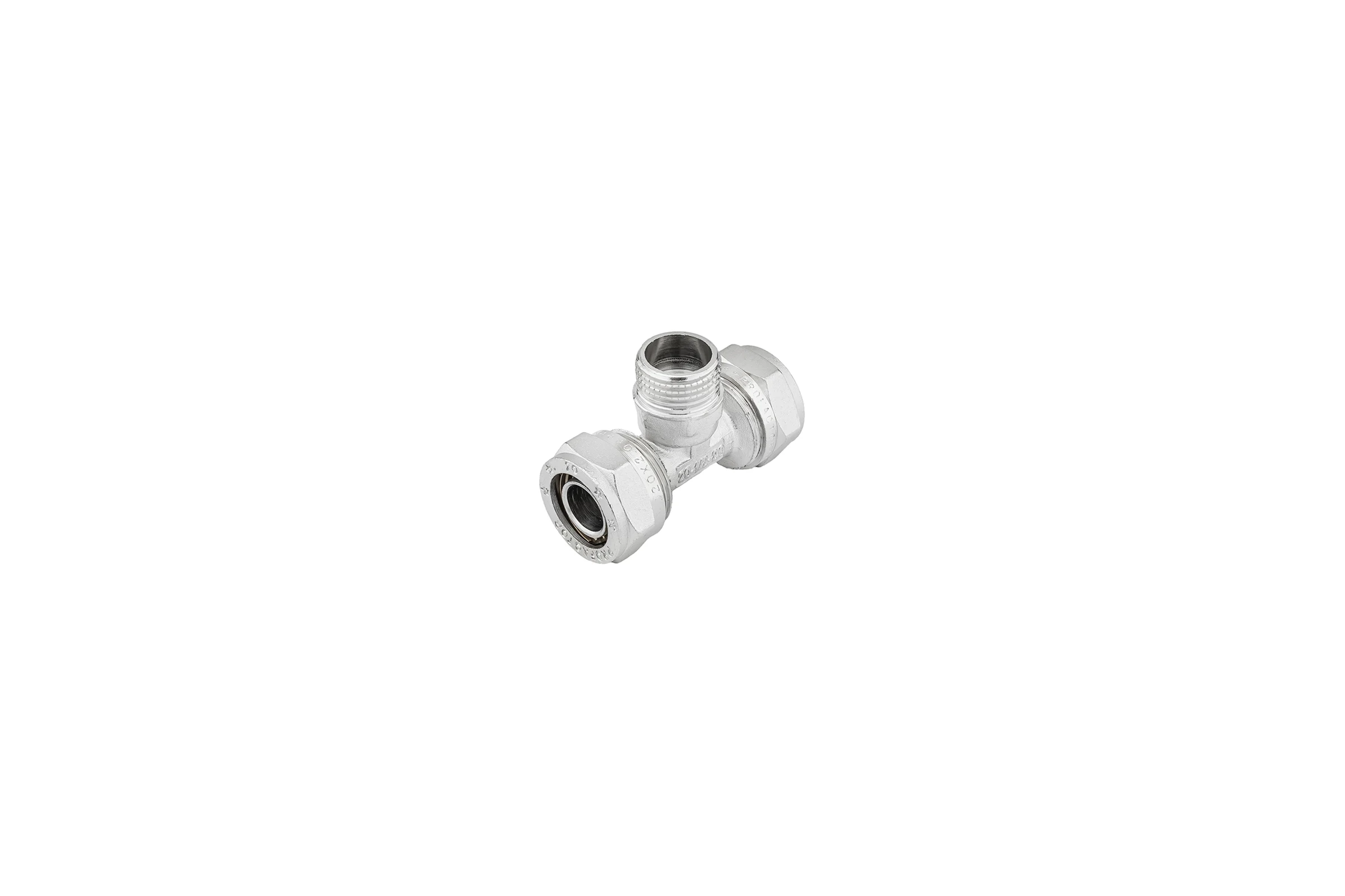 Тройник обжимной PROFACTOR ц/н/ц, 20 х 1/2 х 20 PF PF 460