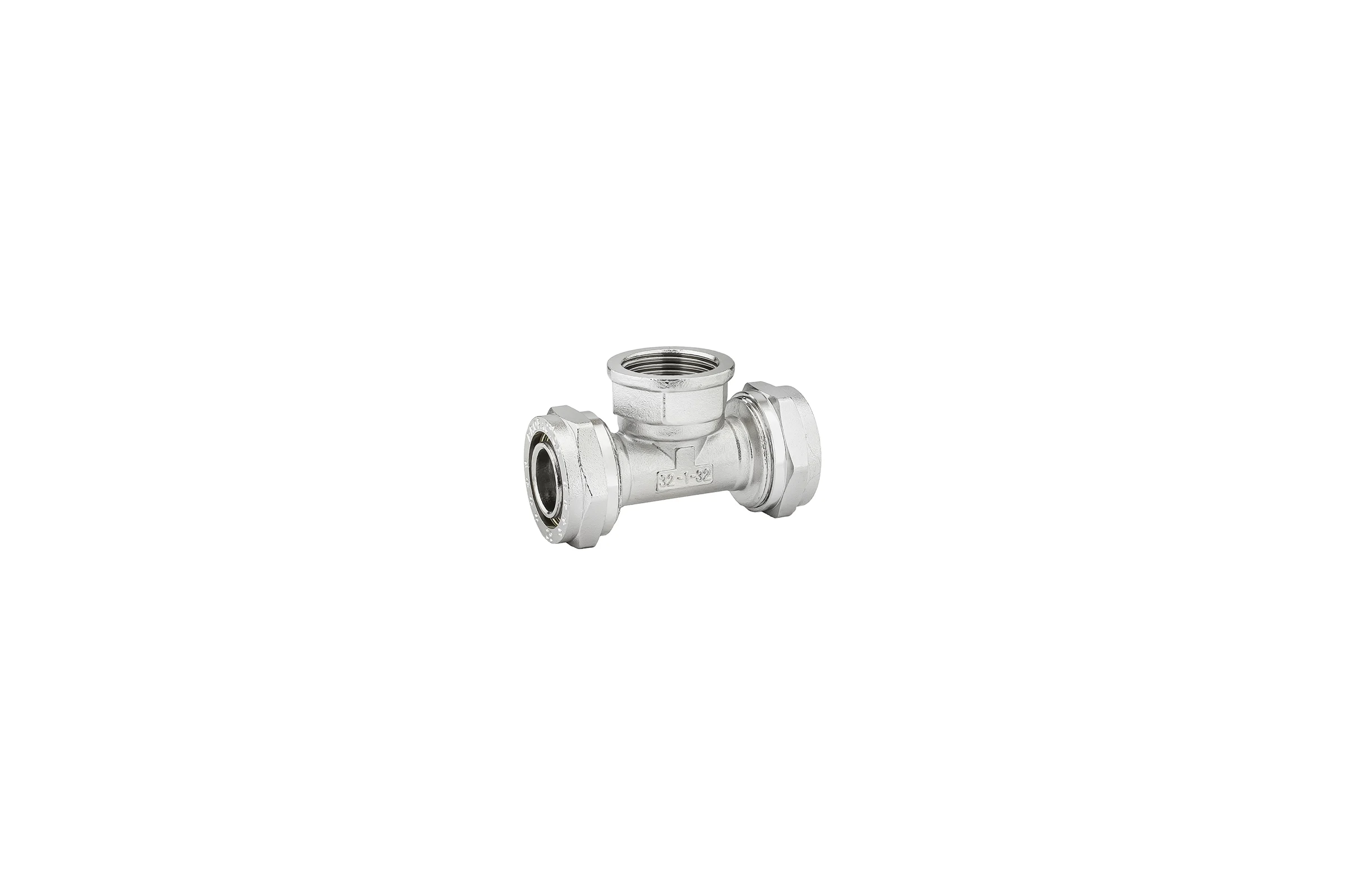 Тройник обжимной PROFACTOR ц/в/ц, 32 х 1 х 32 PF PF 456