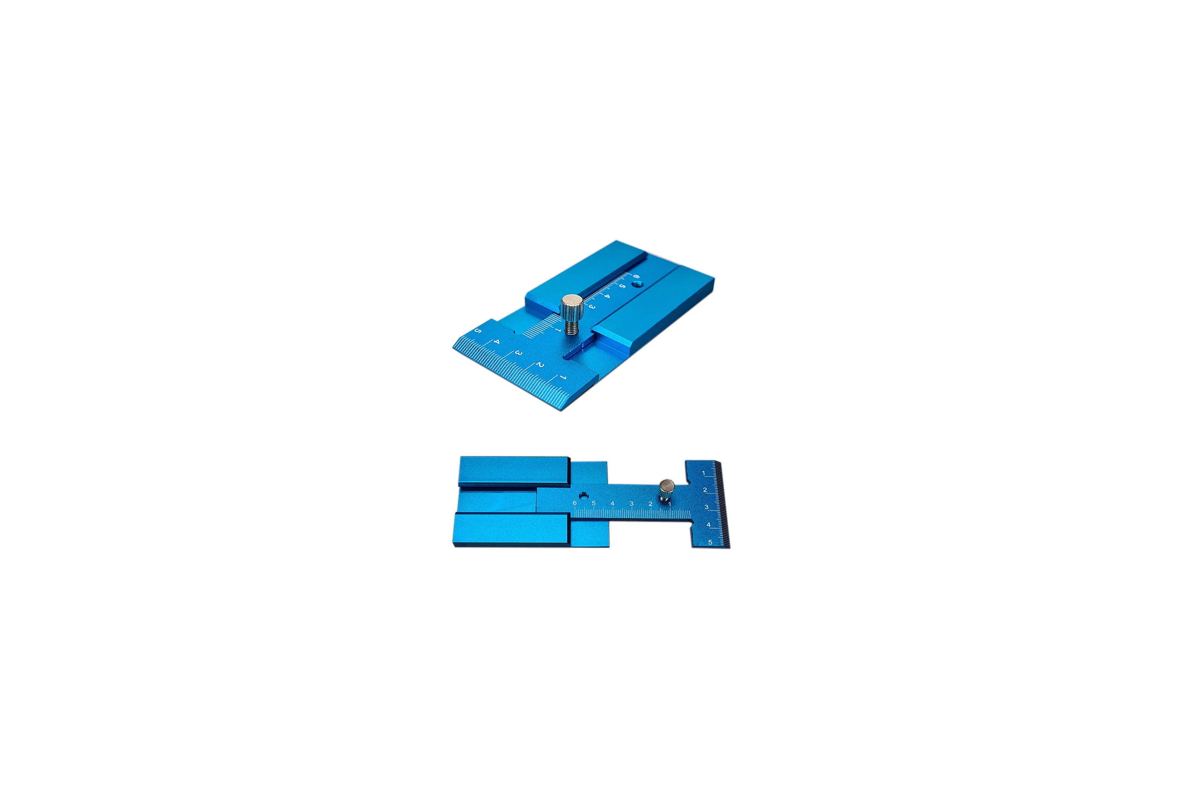Раздвижная линейка с фиксатором Uniq tool 80x50 мм UTM-0098C-2