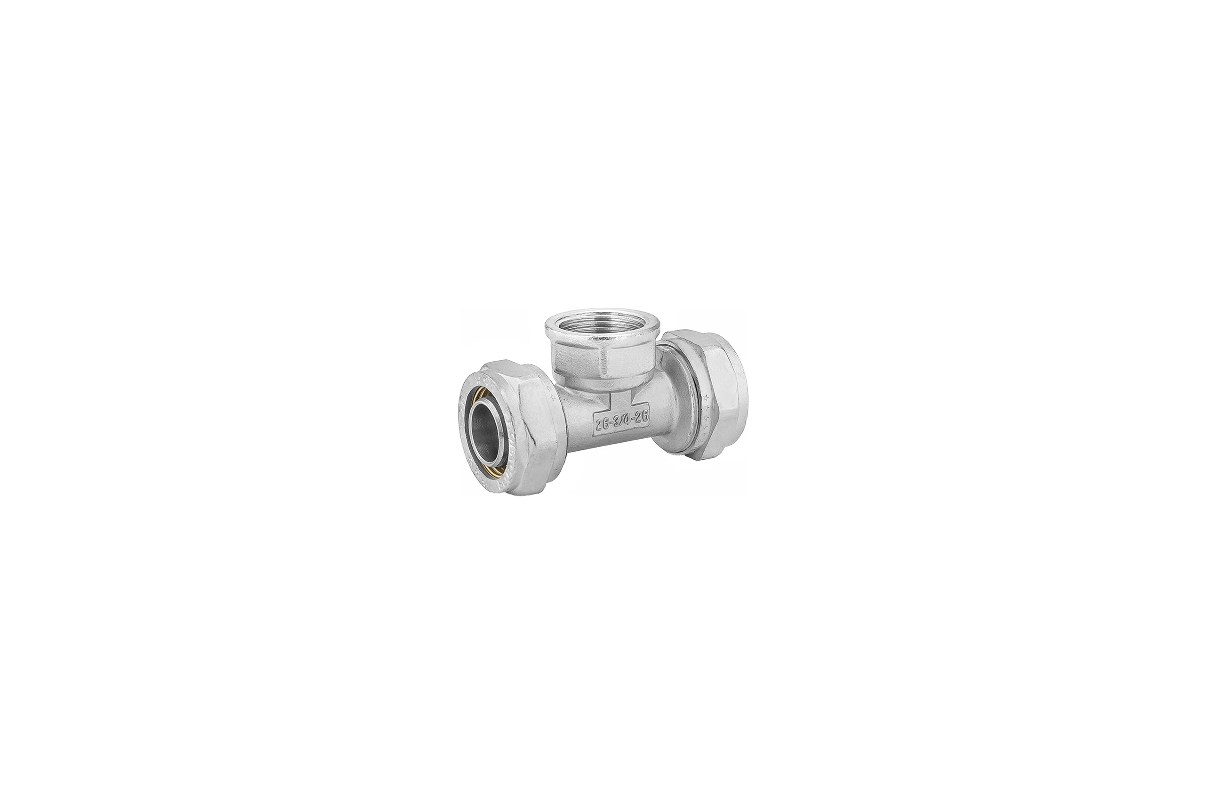 Тройник обжимной PROFACTOR ц/в/ц 26 х 3/4 х 26 PF PF 454