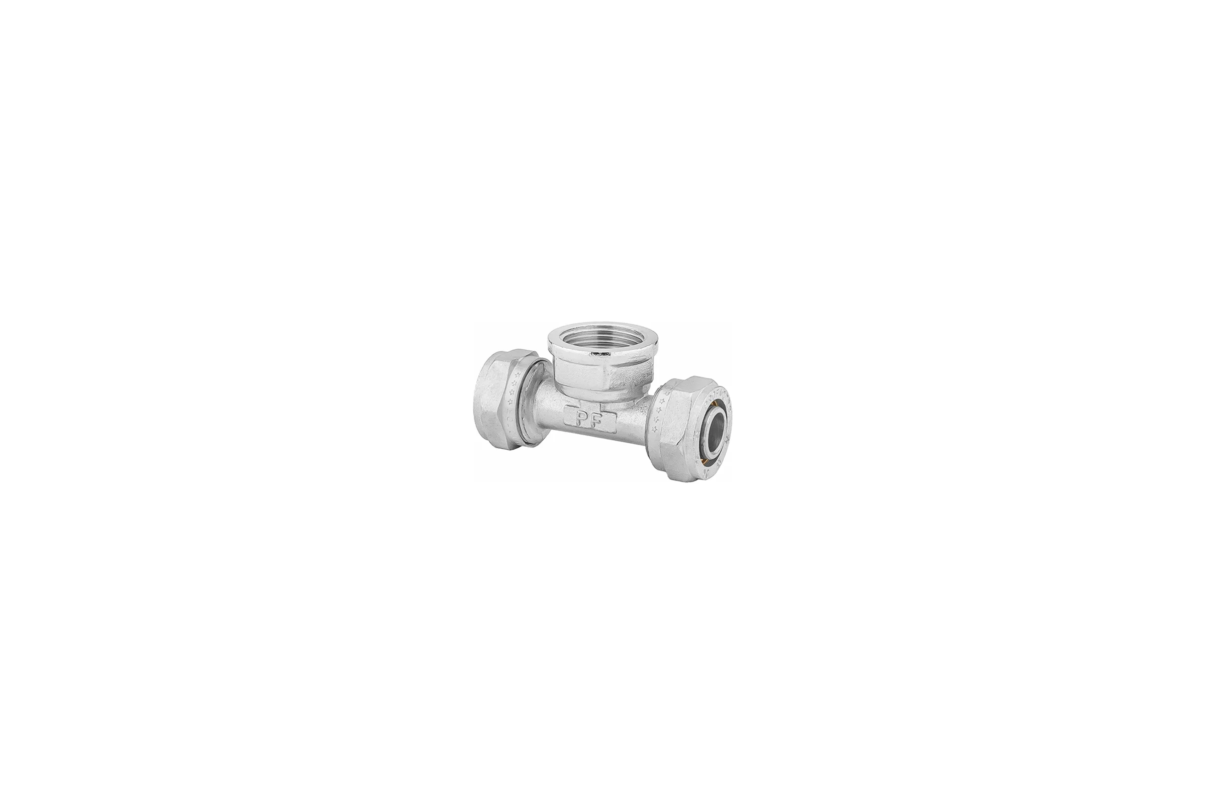 Тройник обжимной PROFACTOR ц/в/ц 20 х 3/4 х 20 PF PF 453