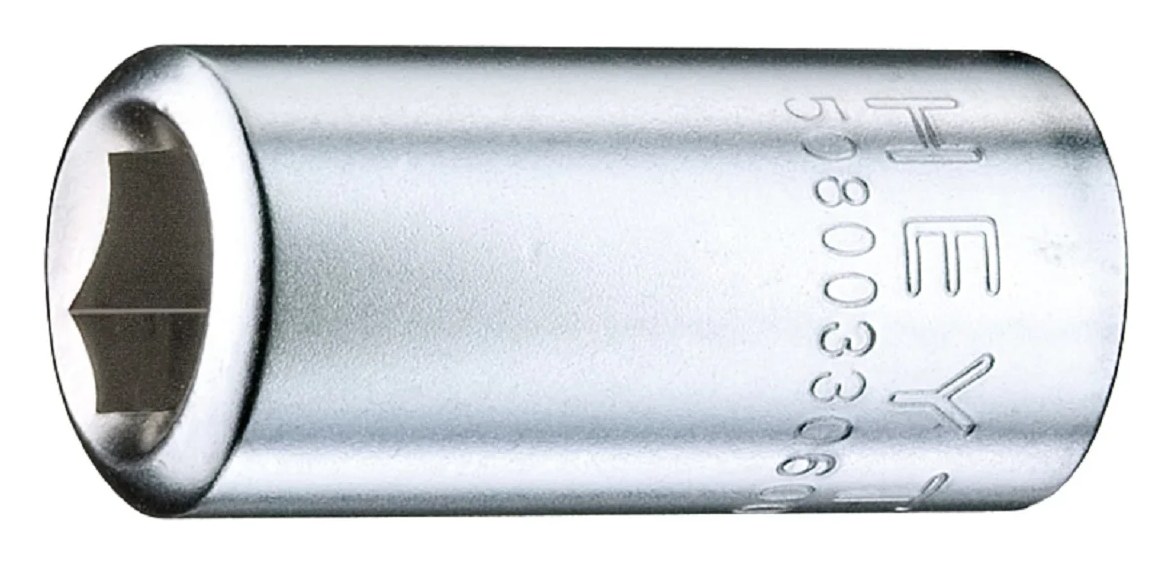 Адаптер для вставок-бит 1/4" SDR - 1/4" HDR, 25 мм HEYTEC HE-50800330683