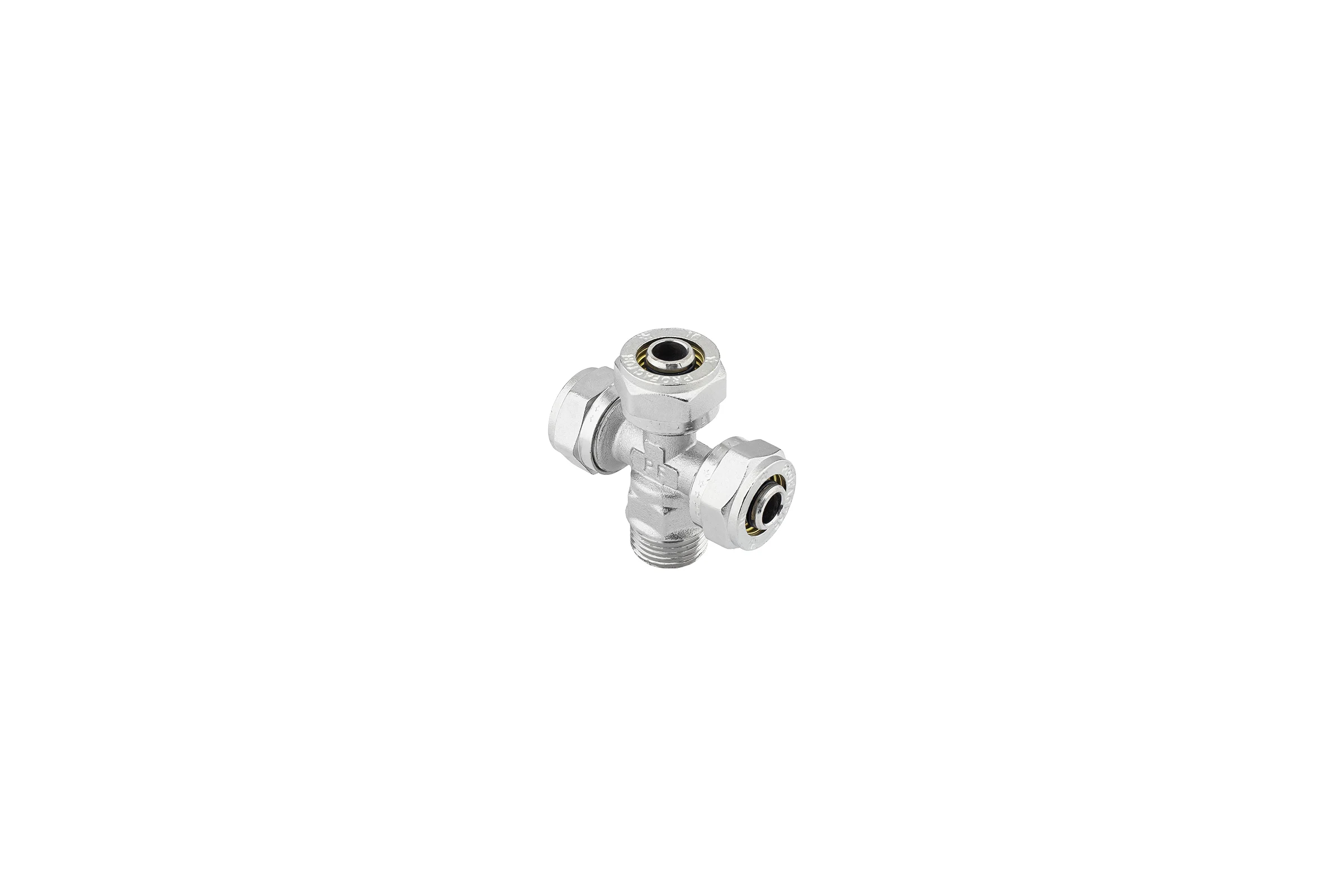Крестовина обжимная PROFACTOR ц/ц/ц/н 16х16х16х1/2" PF PF 492