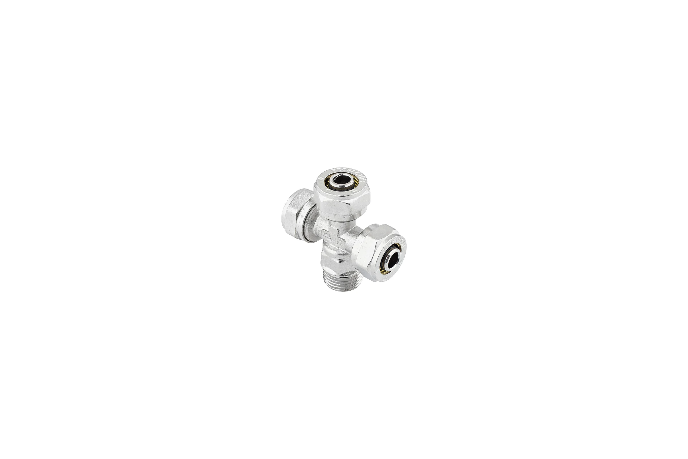 Крестовина обжимная PROFACTOR ц/ц/ц/н 16х16х16х1/2" PF PF 492