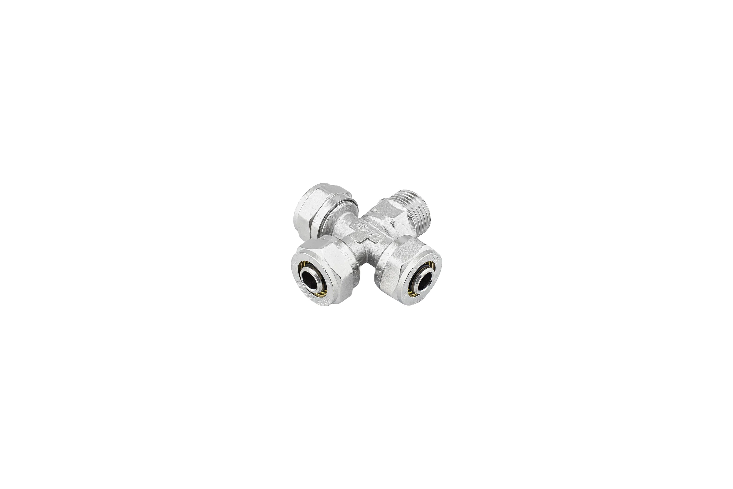 Крестовина обжимная PROFACTOR ц/ц/ц/н 16х16х16х1/2" PF PF 492