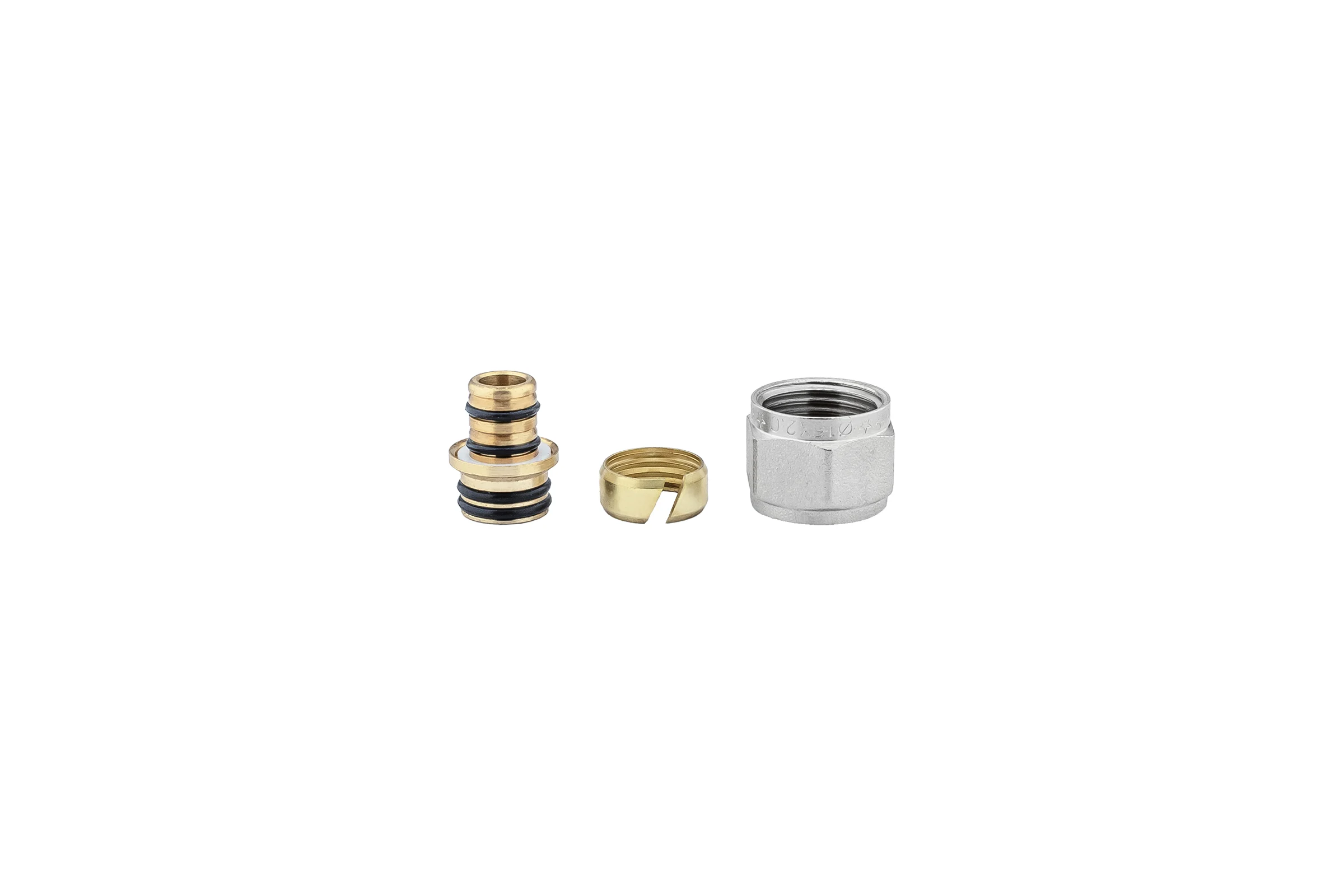 Соединитель обжимной коллекторный PROFACTOR 1/2", 15ммх16 PF MIP 270
