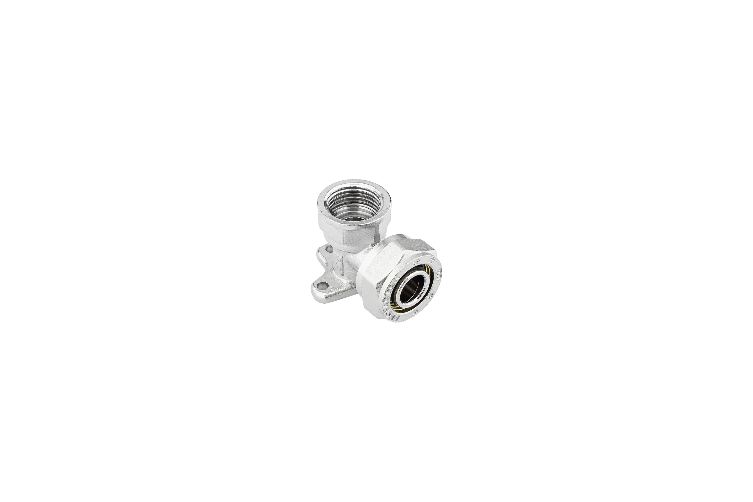 Уголок с креплением обжимной PROFACTOR ц/в 20х1/2" PF PF 496