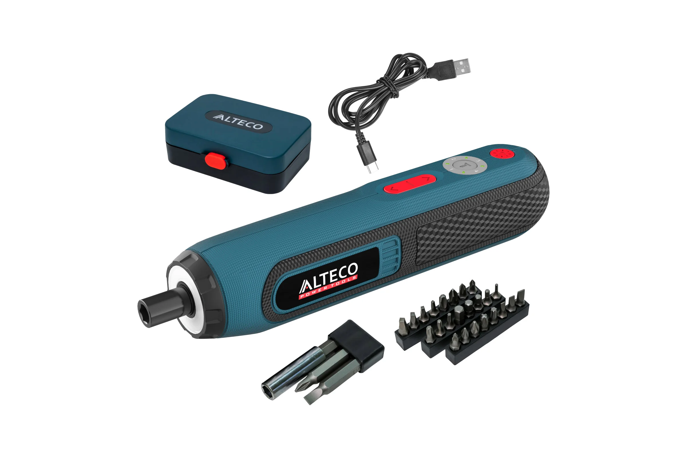 Аккумуляторная отвертка прямая ALTECO CSD 4V T 67507