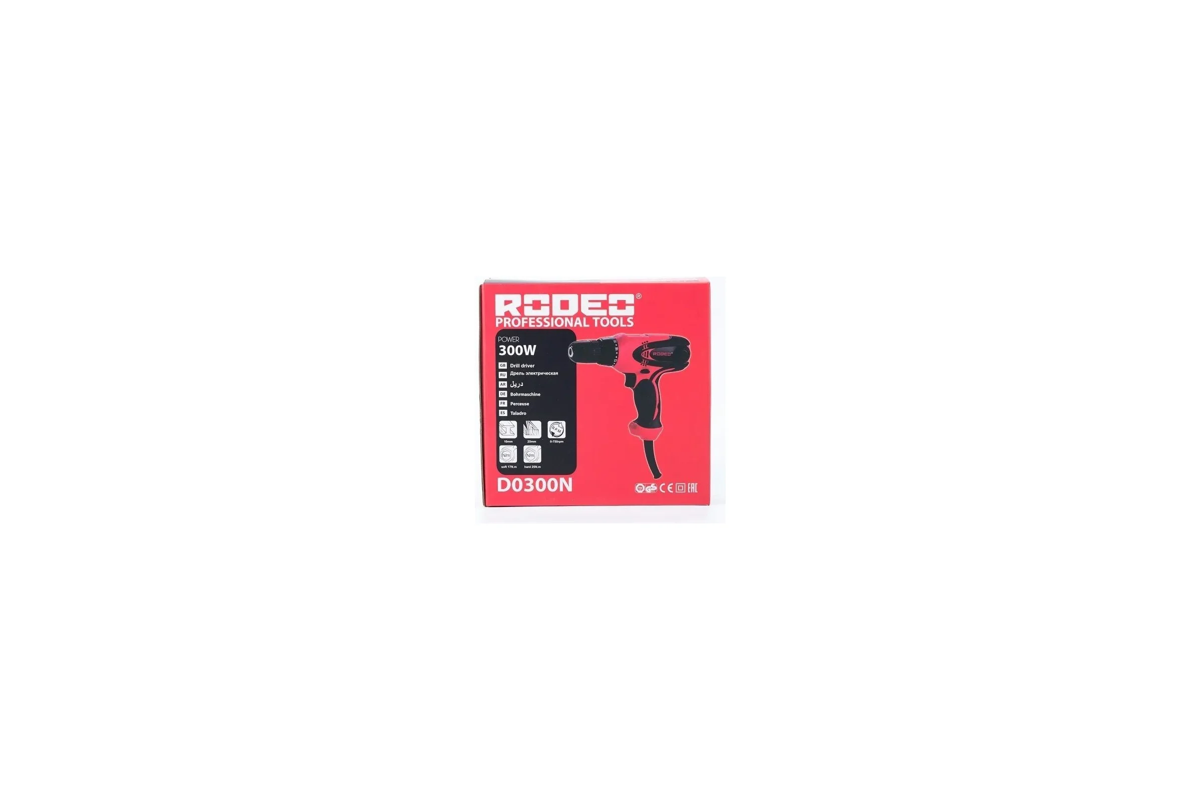 Дрель-шуруповерт RODEO D0300N
