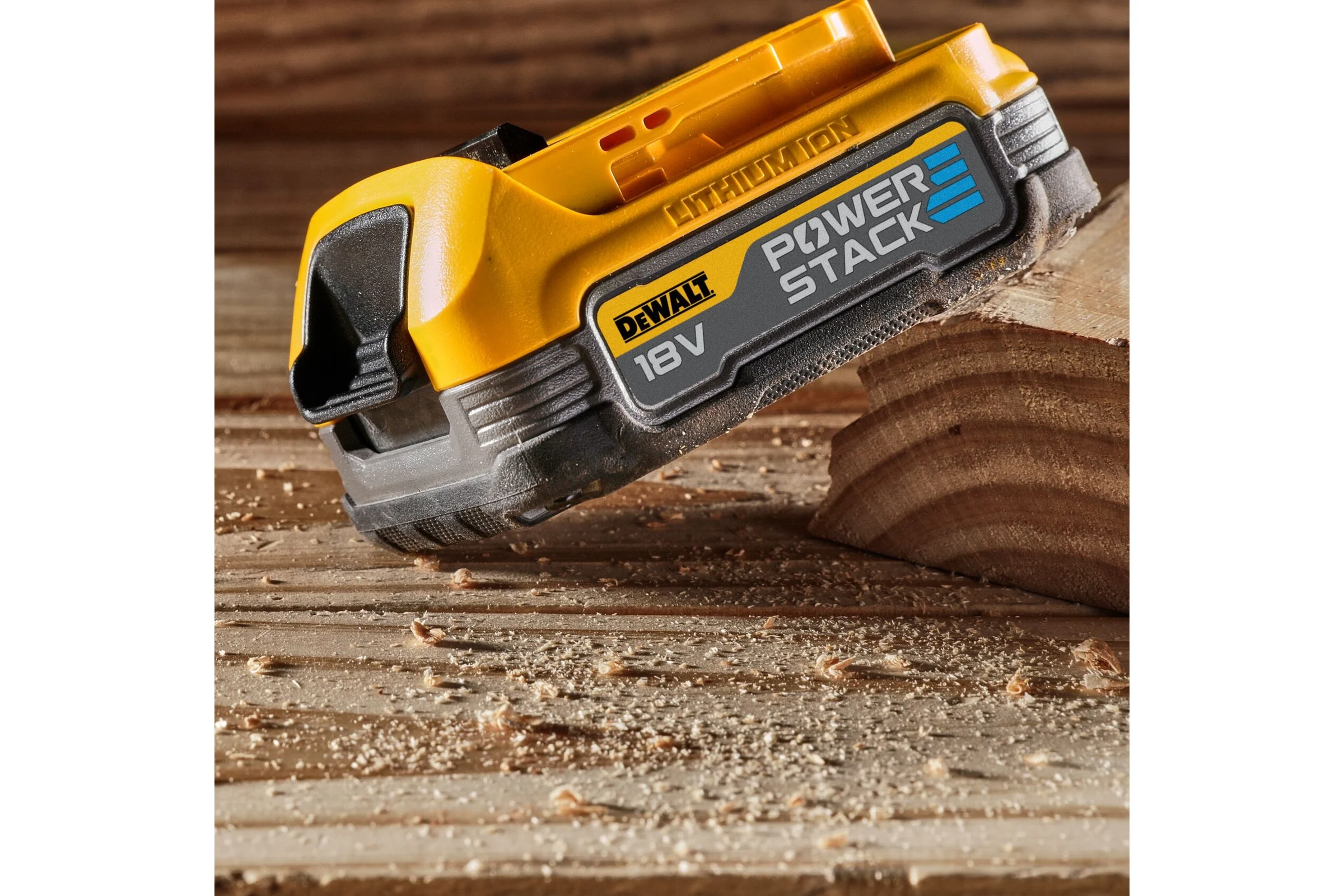 Аккумулятор Dewalt POWERSTACK, Li-Ion, 18 В, 1.7 Ач, 2 шт DCBP034E2