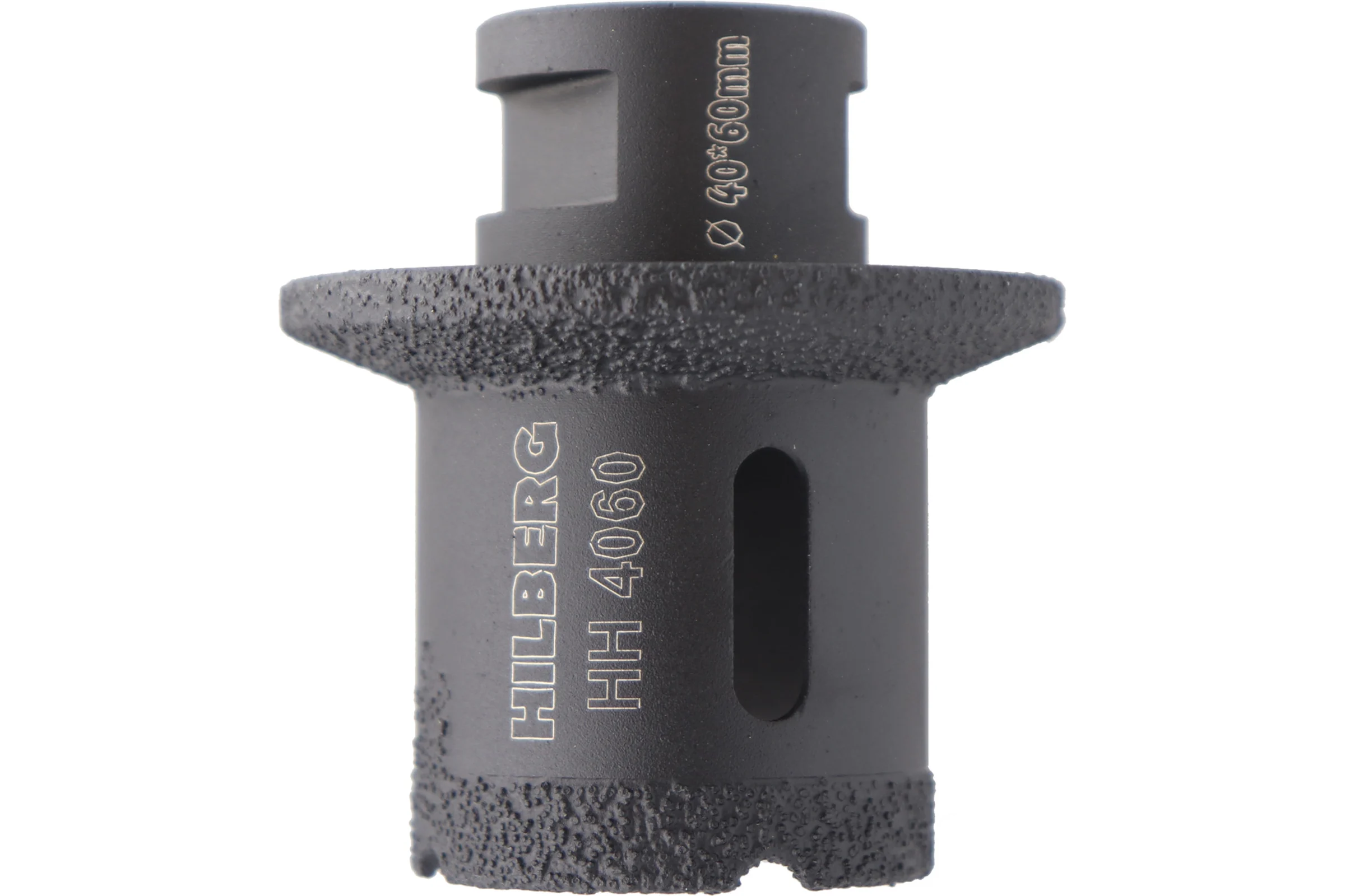 Коронка-фреза алмазная по плитке Hilberg 40-60 мм Super Hard m14 HH4060