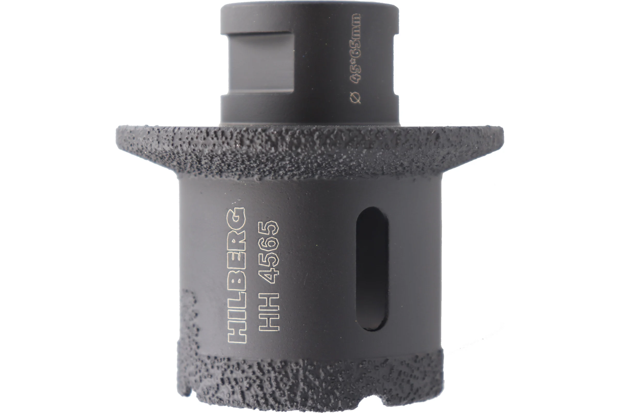 Коронка-фреза алмазная по плитке Hilberg 45-65 мм Super Hard m14 HH4565